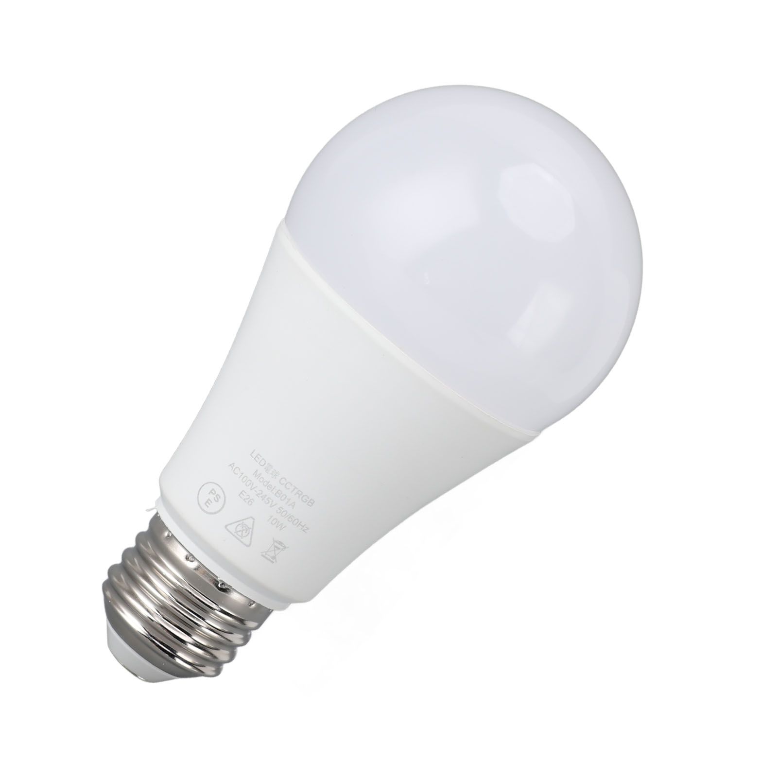 Smart LED Light Bulb 2700‑6500K CCT RGB Stepless Dimmable 800LM CRI 80+ E26 view 8