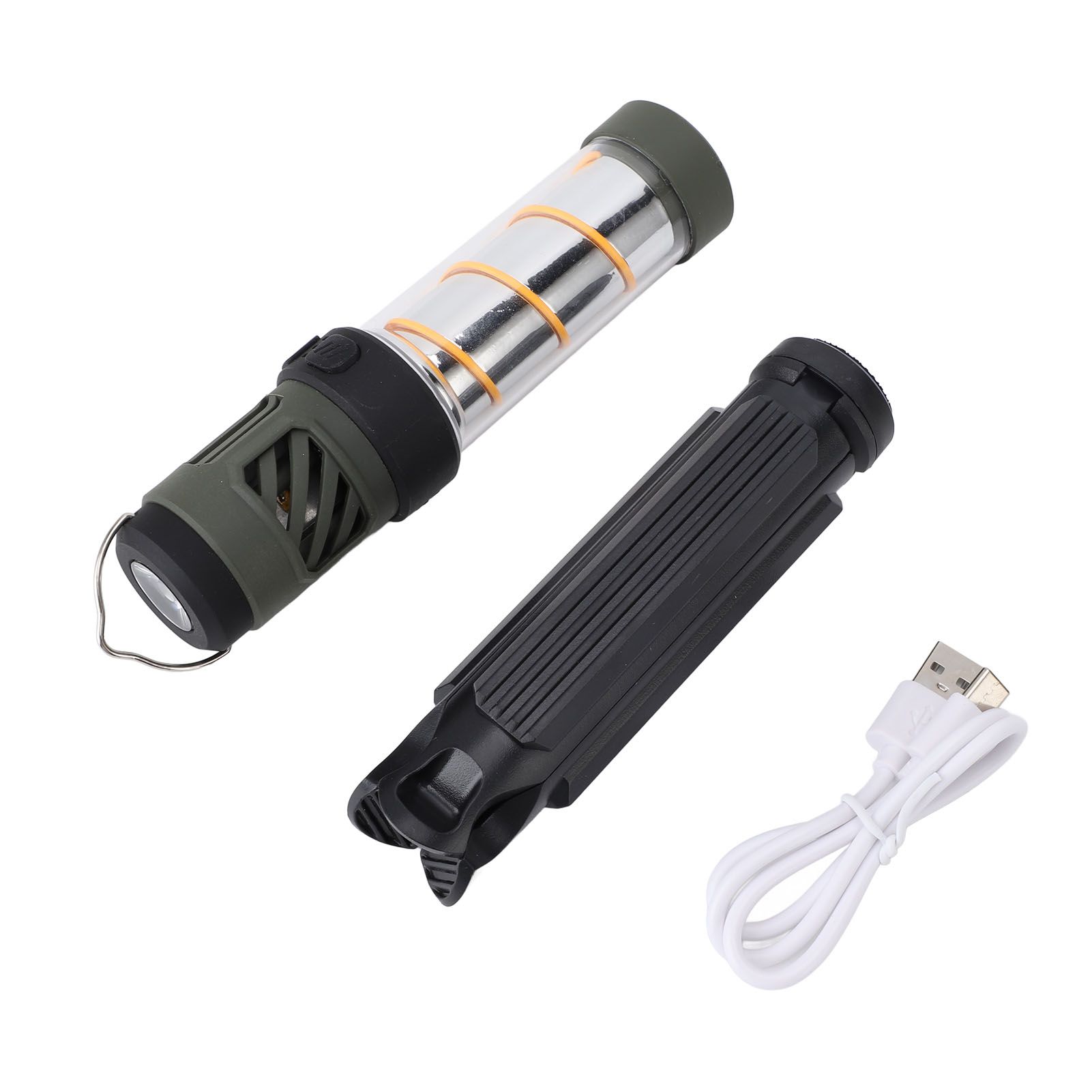 Portable LED Camping Lantern Waterproof USB Rechargeable Magnetic Emergency view 3