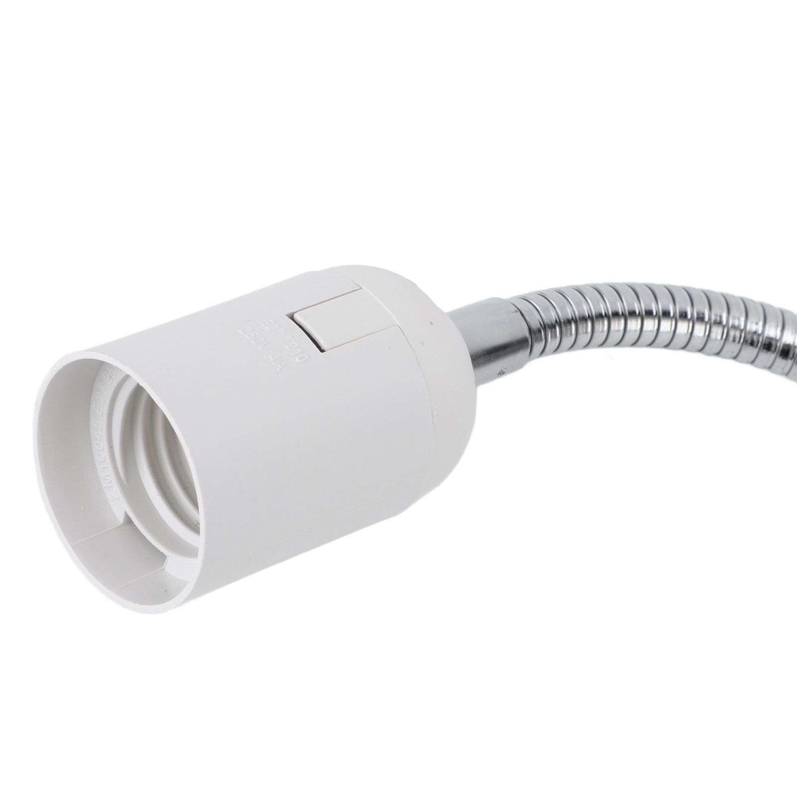 Clip Desk Lamp Holder with Flexible Gooseneck E27 E26 Aluminum Alloy Clamp view 5