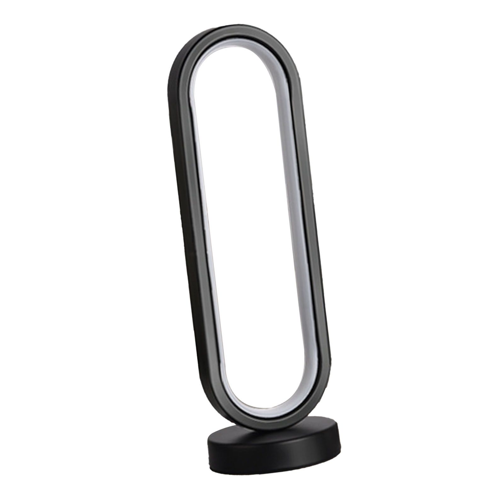 Modern Desk Lamp 3W USB Oval Dimmable Eye Care LED Bedside Night Light Table view 4