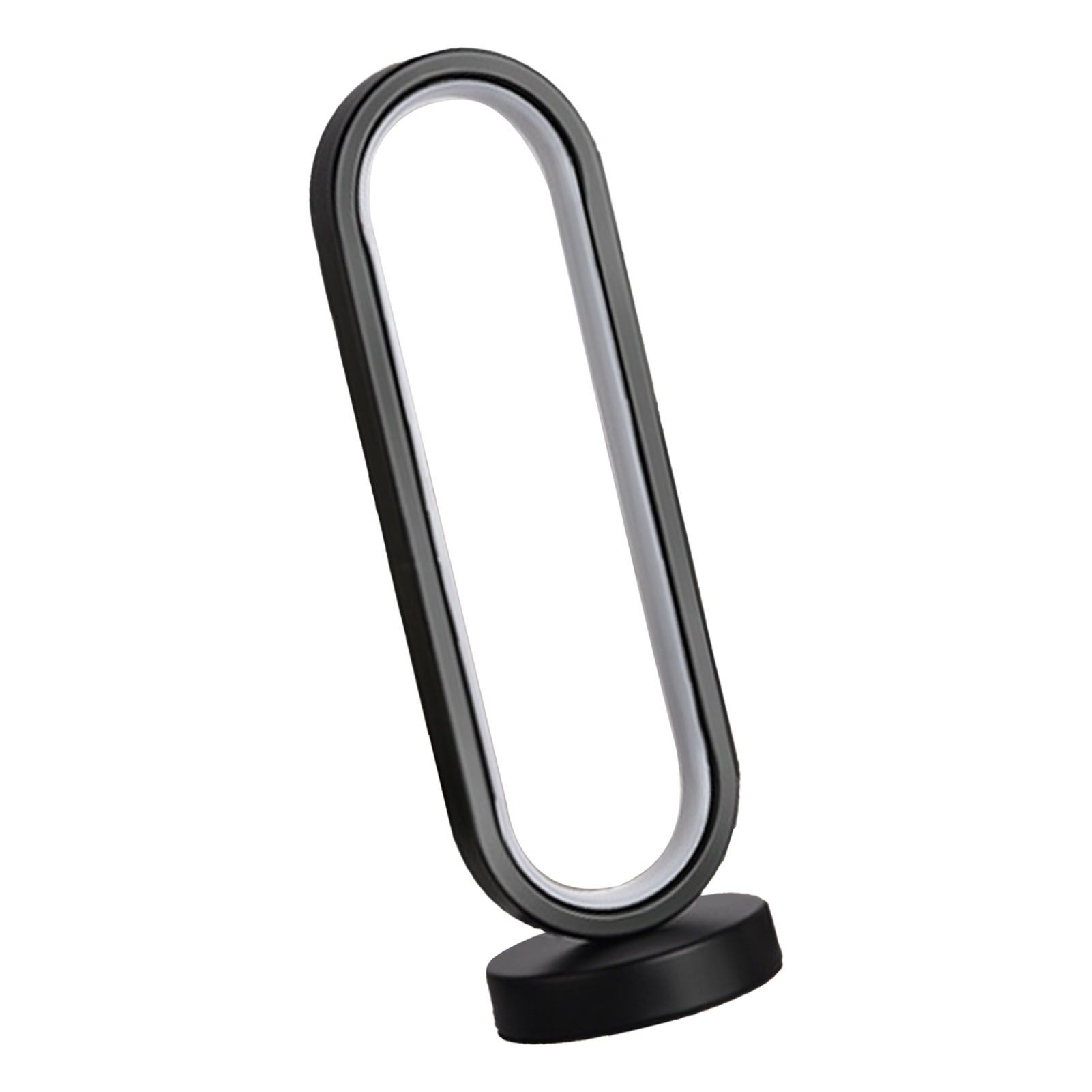 Modern Desk Lamp 3W USB Oval Dimmable Eye Care LED Bedside Night Light Table view 6