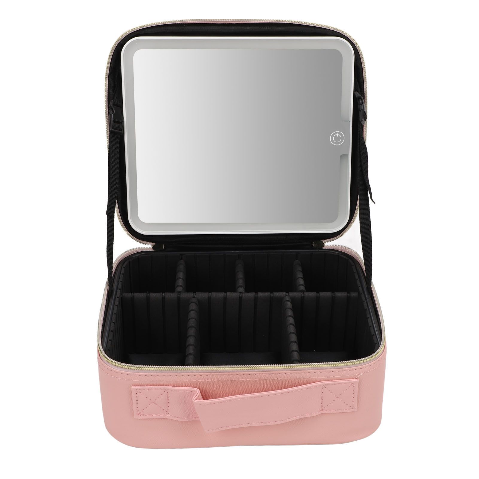 Portable LED Makeup Bag Multipurpose Stylish Large Capacity 3 Color Lights view 6