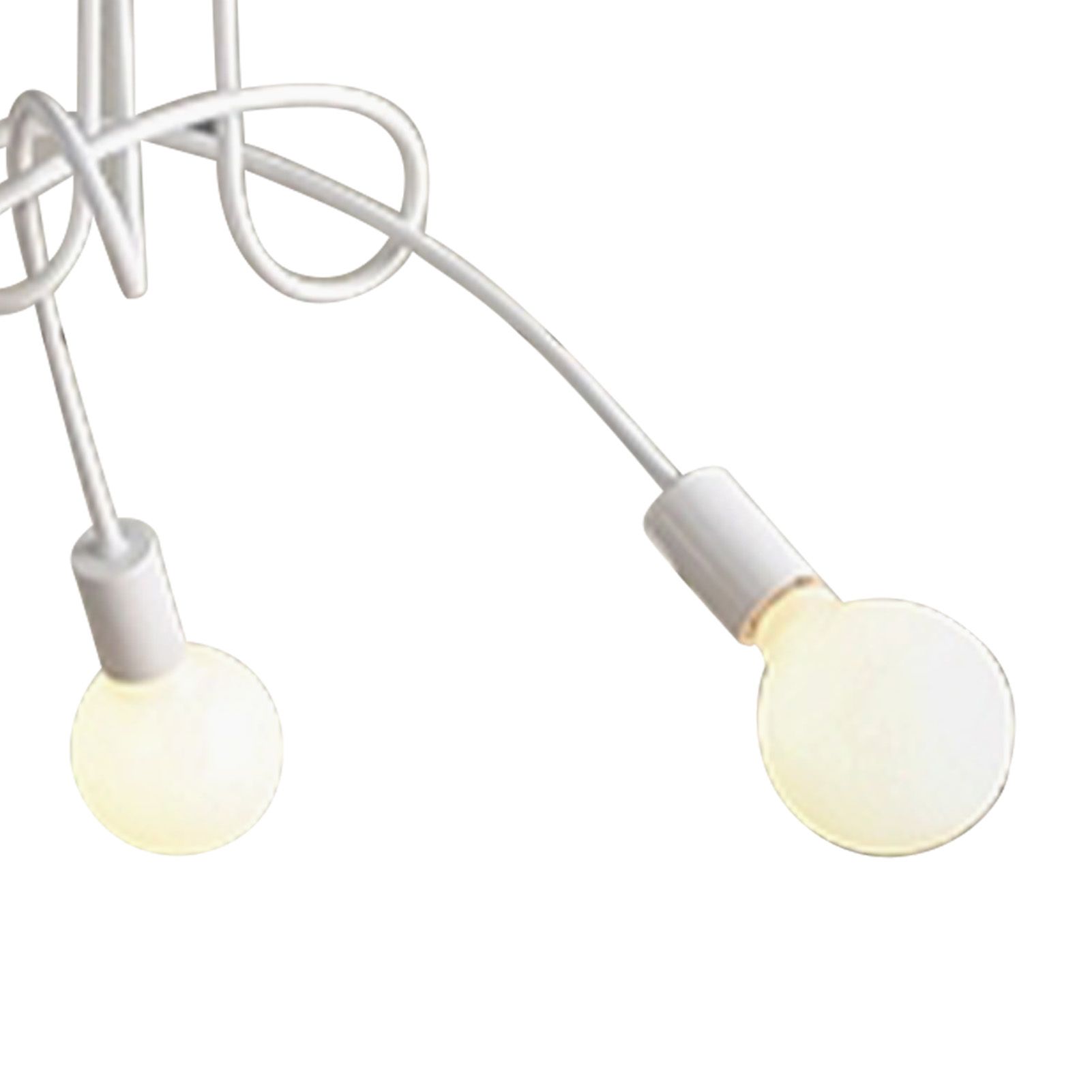 Modern Chandelier Iron Art Stylish Easy to Install Industrial Ceiling Light view 2