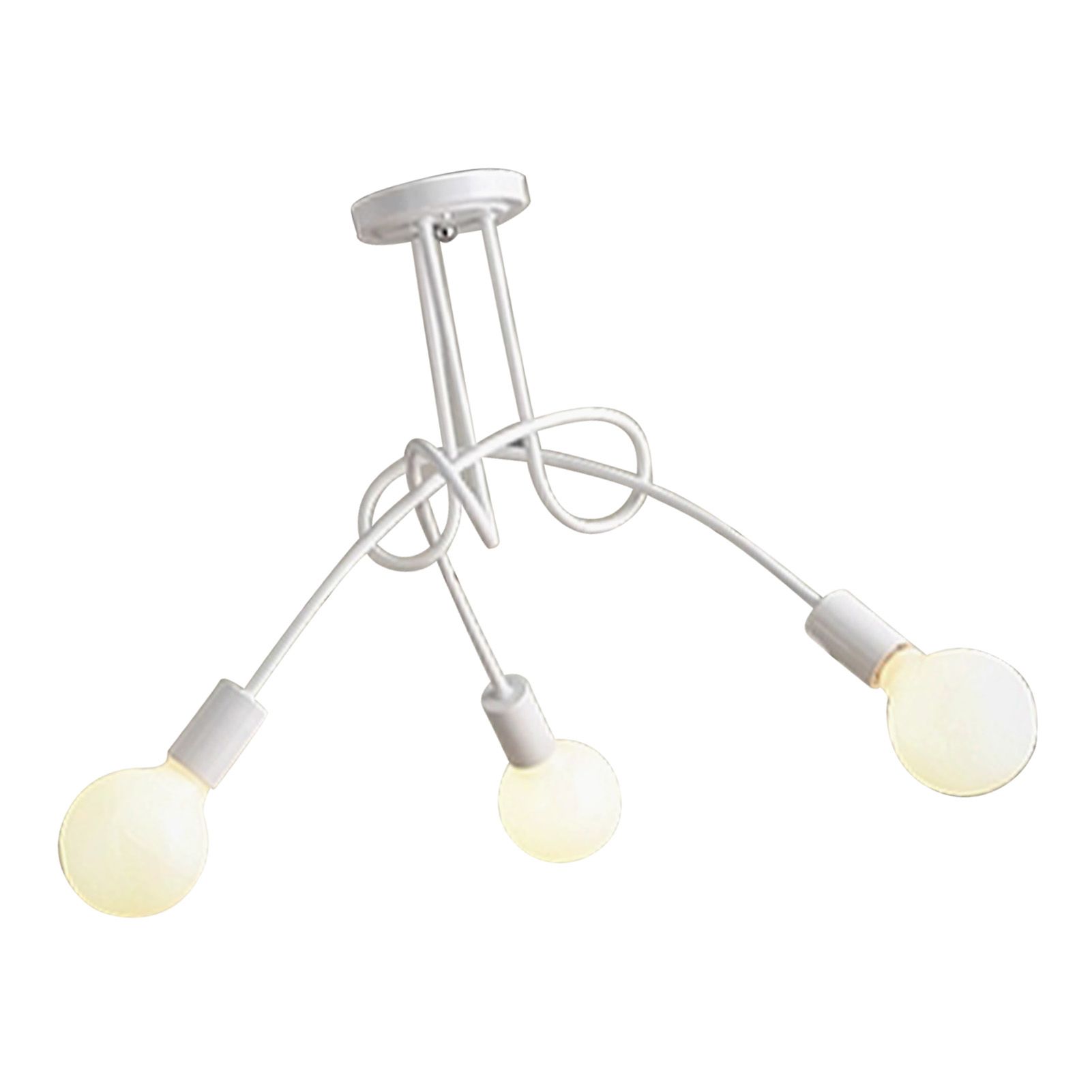 Modern Chandelier Iron Art Stylish Easy to Install Industrial Ceiling Light view 4