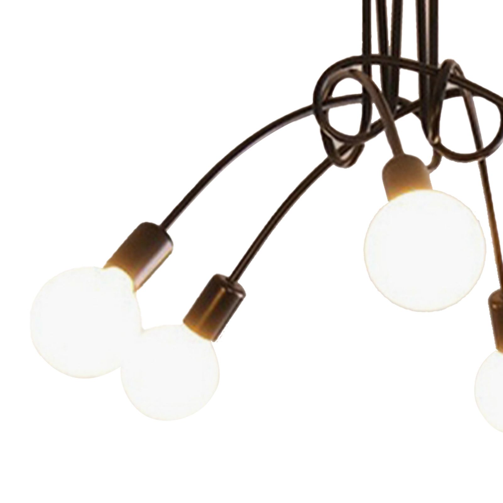 Modern Chandelier Iron Art Stylish Easy to Install Industrial Ceiling Light view 7