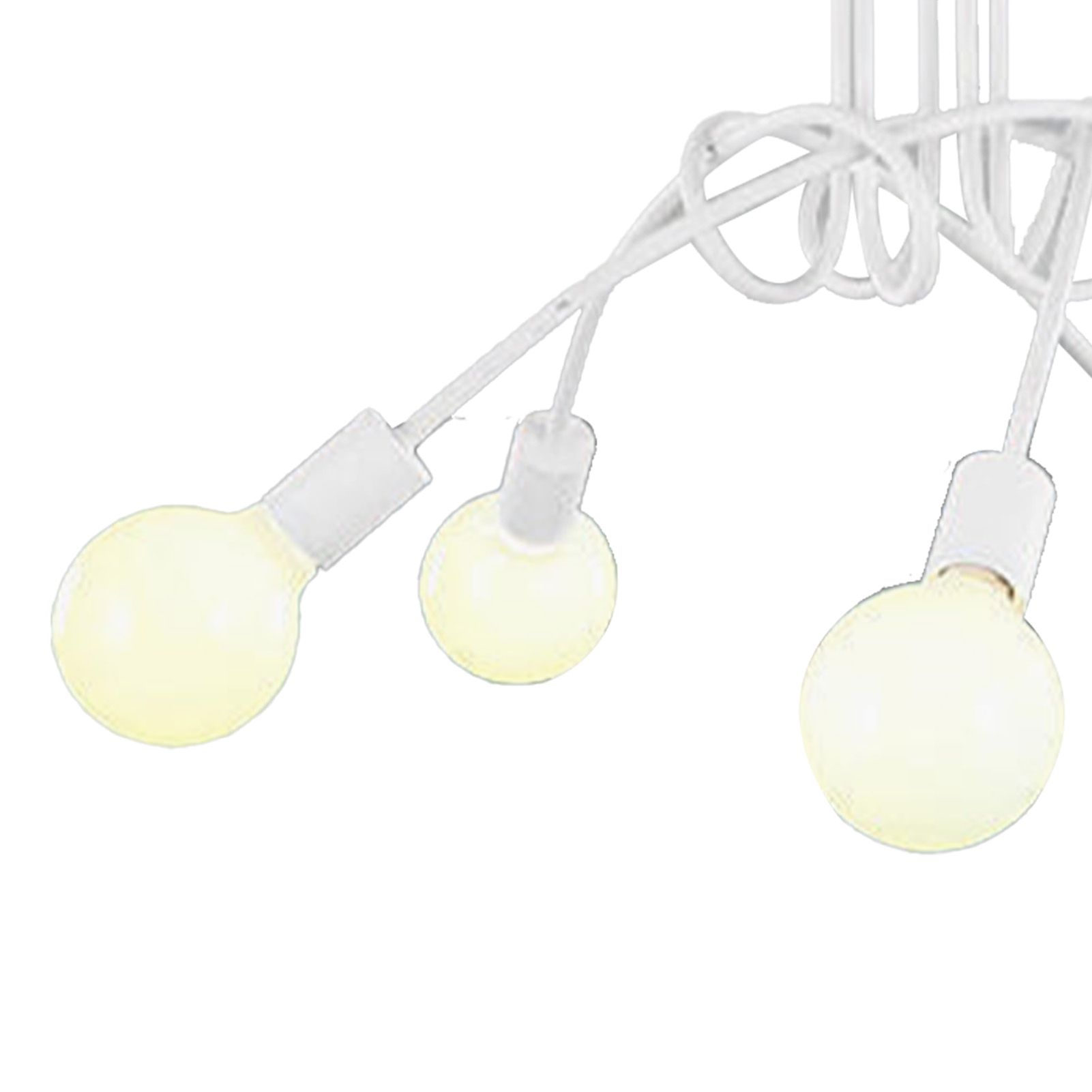 Modern Chandelier Iron Art Stylish Easy to Install Industrial Ceiling Light view 5