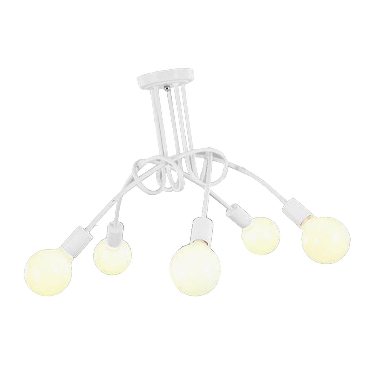 Modern Chandelier Iron Art Stylish Easy to Install Industrial Ceiling Light view 6