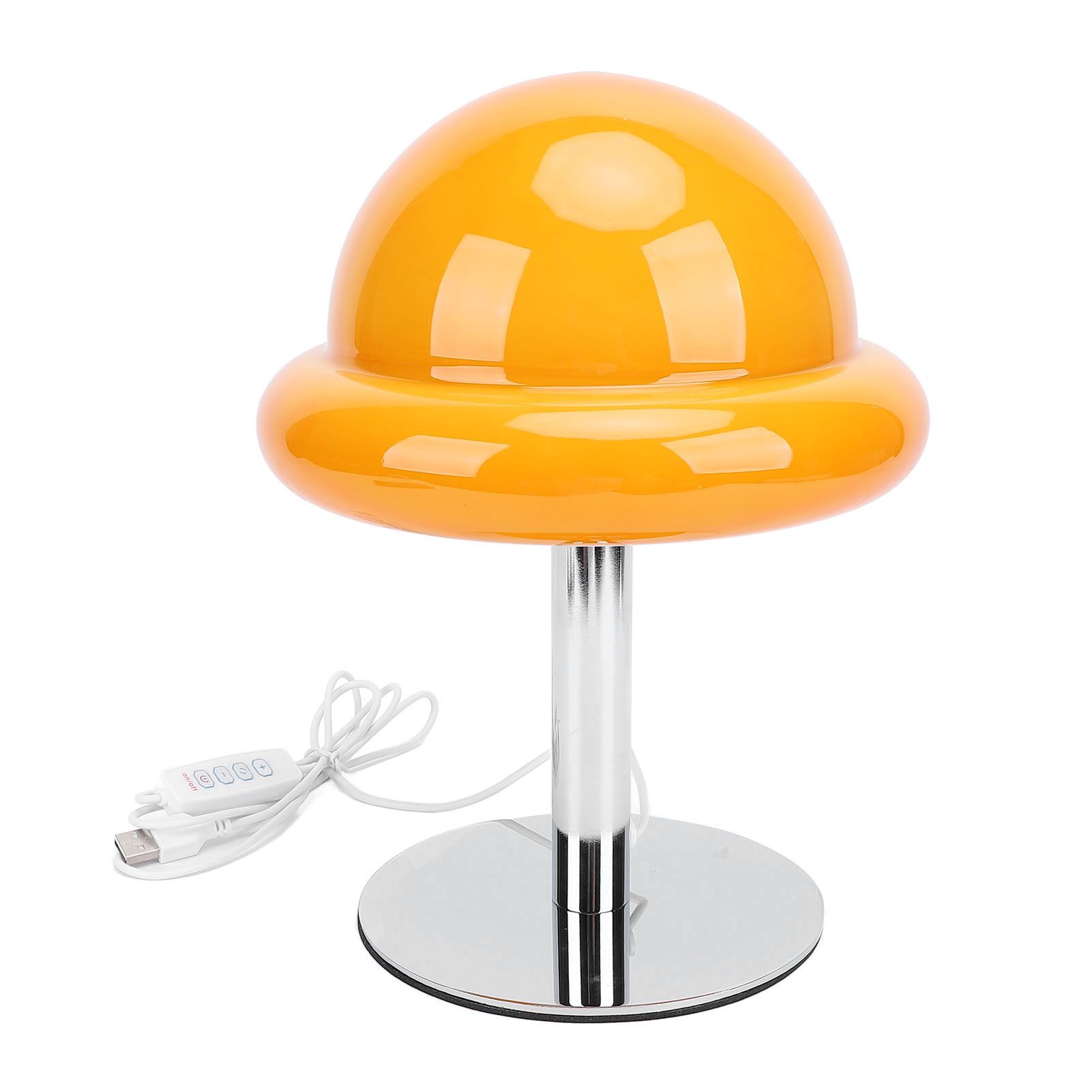 Mushroom Table Lamp Cute 3 Color Dimmable Energy Saving Desk Mushroom Ambient