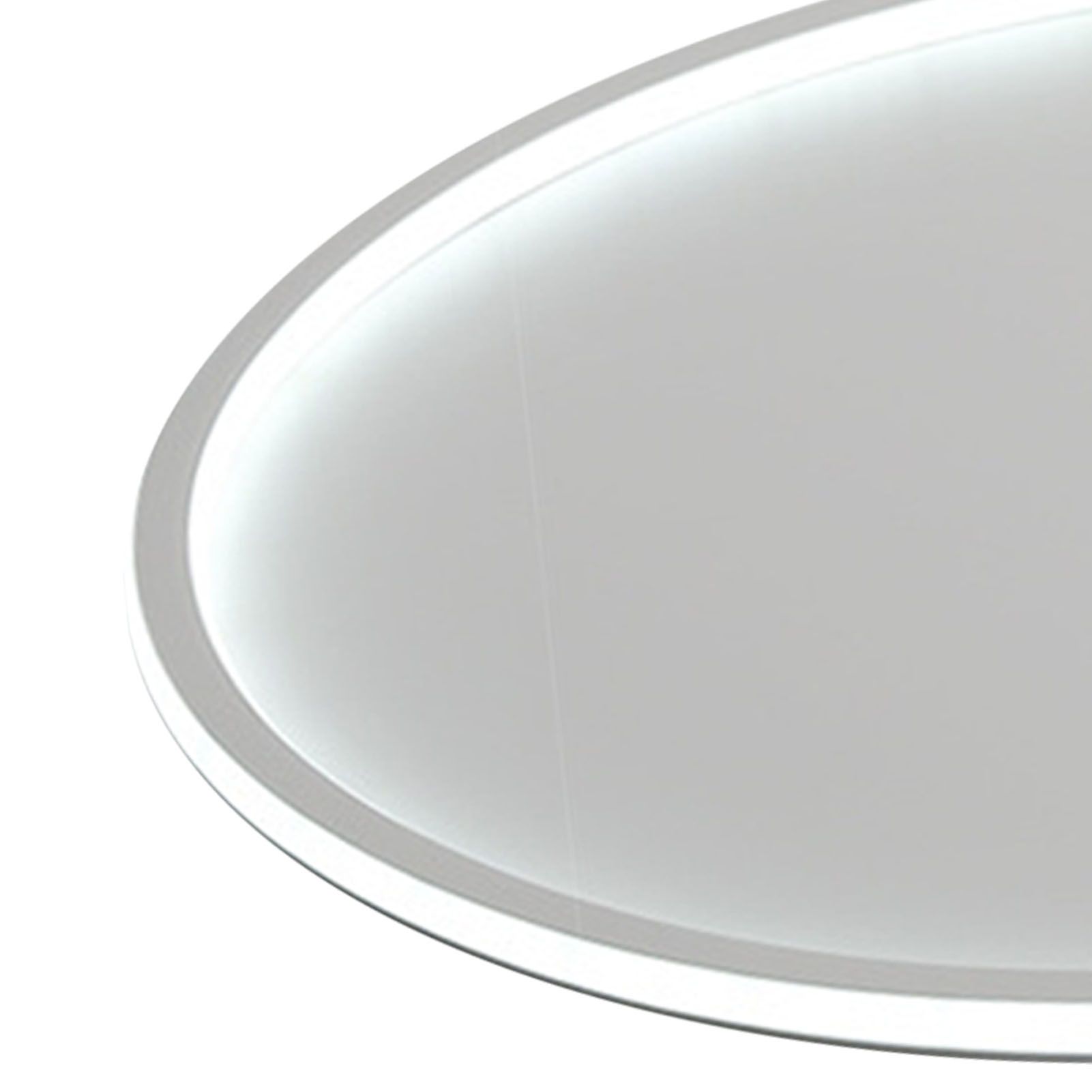 Round Ceiling Light Thin Flat Modern Flush Mount Lighting Fixture for Bedroom view 2