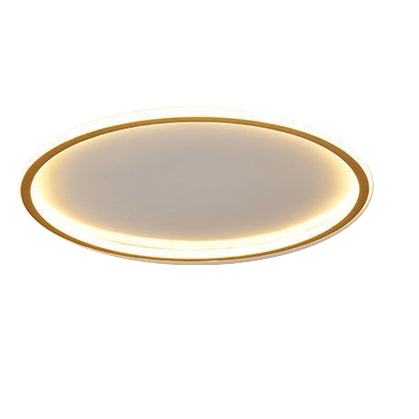 Round Ceiling Light Thin Flat Modern Flush Mount Lighting Fixture for Bedroom view 4