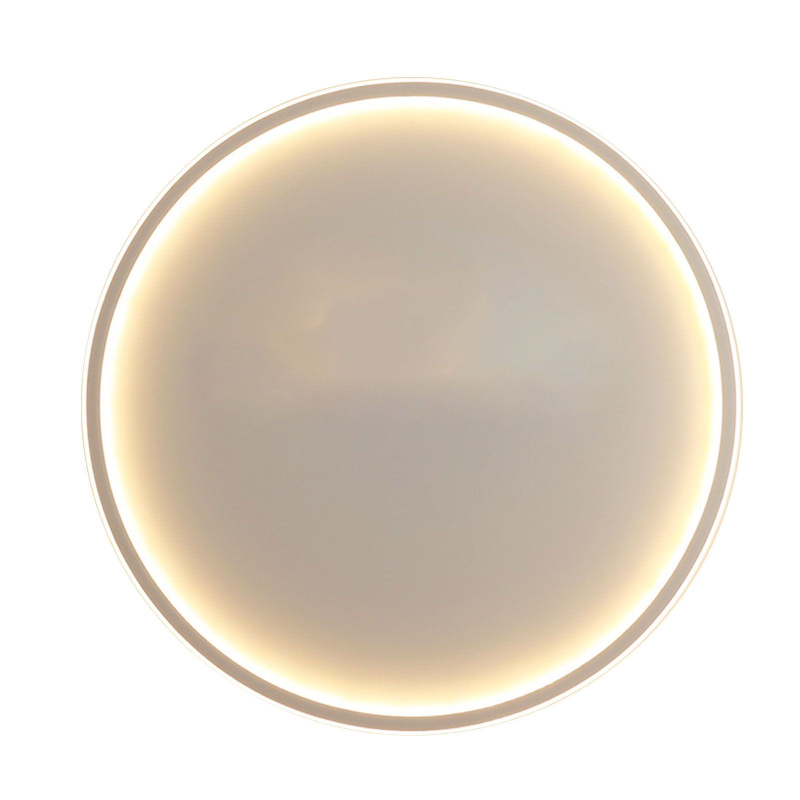 Round Ceiling Light Thin Flat Modern Flush Mount Lighting Fixture for Bedroom view 6