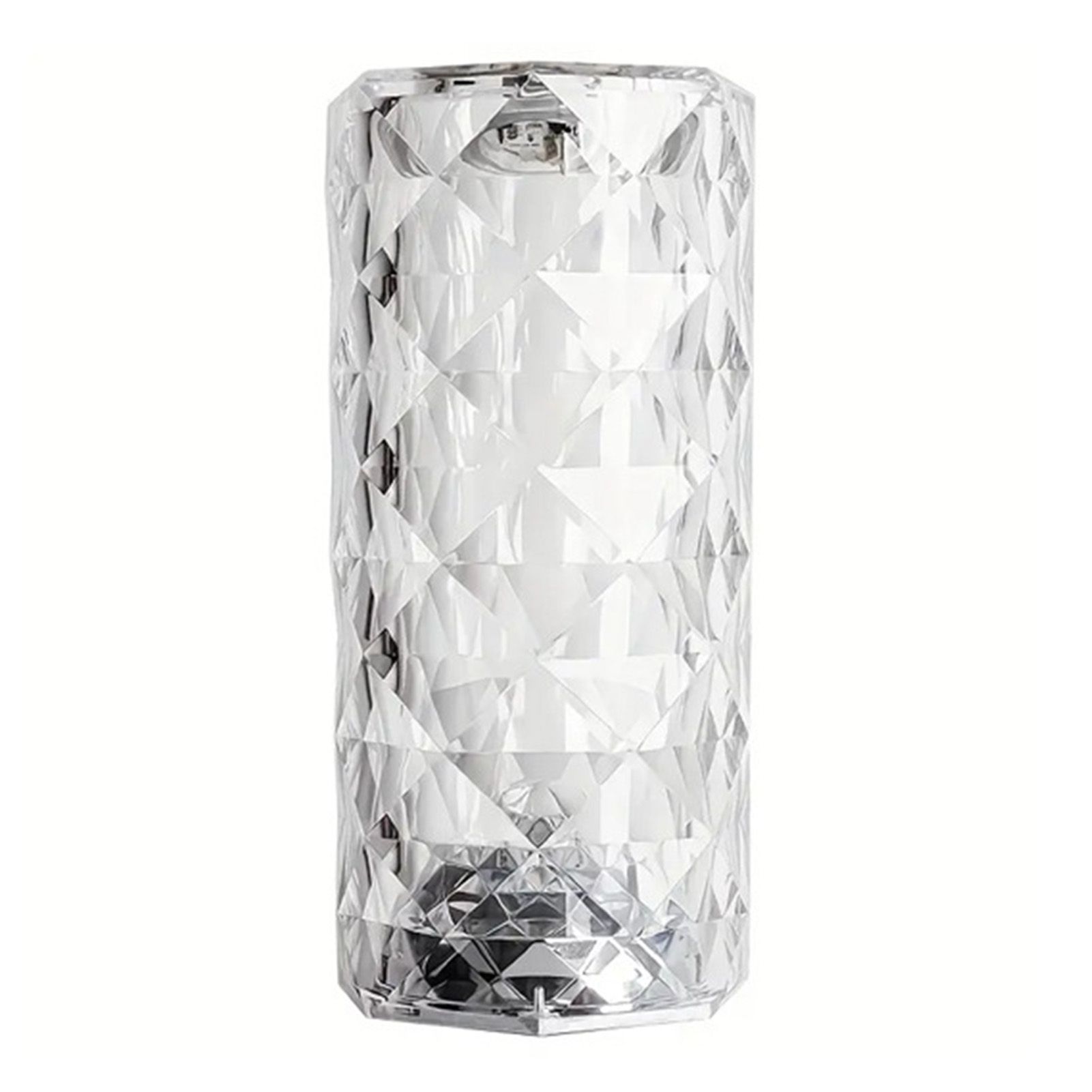 Crystal Rose Lamp ABS LED Touch Control Bedside Table Lamp with Remote Control view 2
