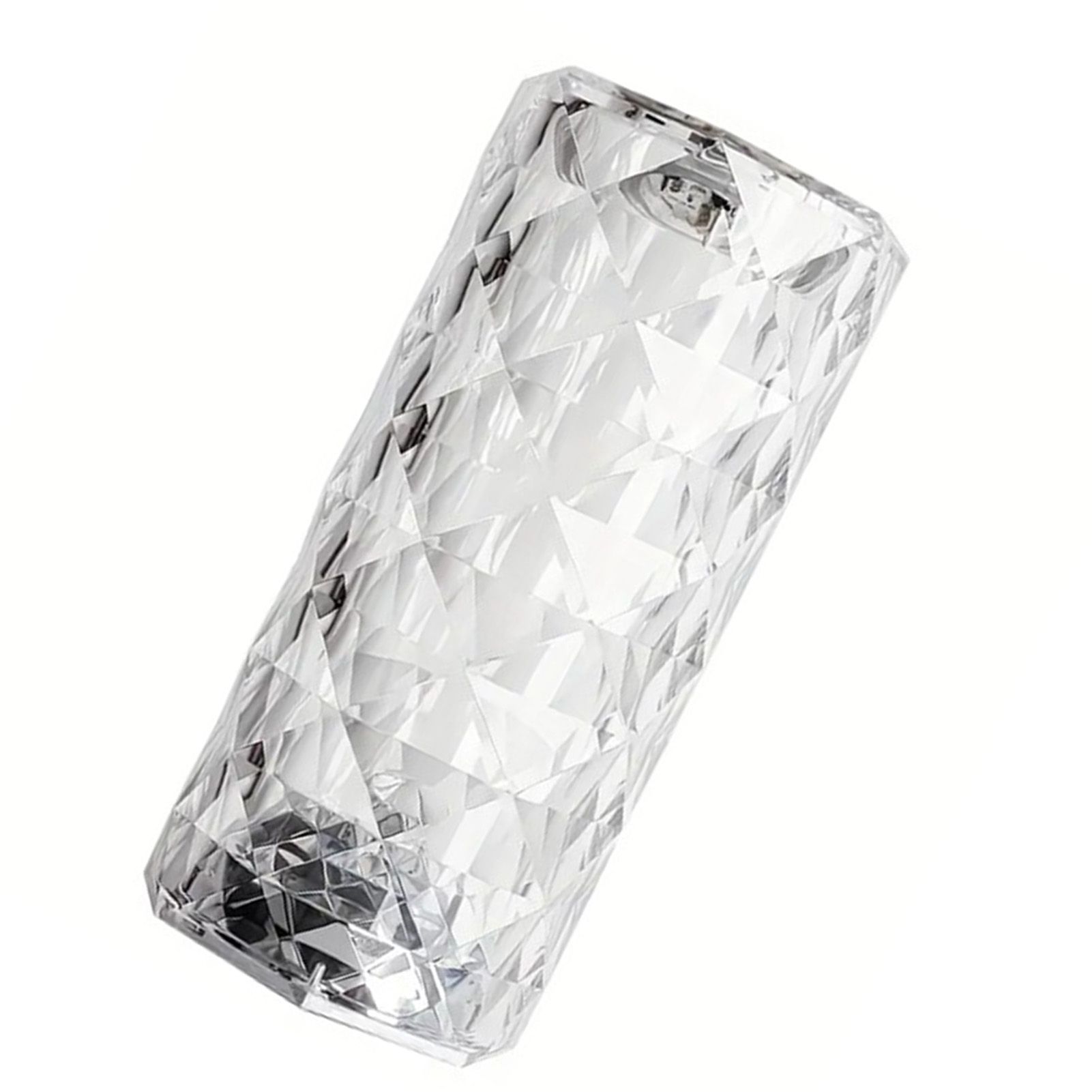 Crystal Rose Lamp ABS LED Touch Control Bedside Table Lamp with Remote Control view 3