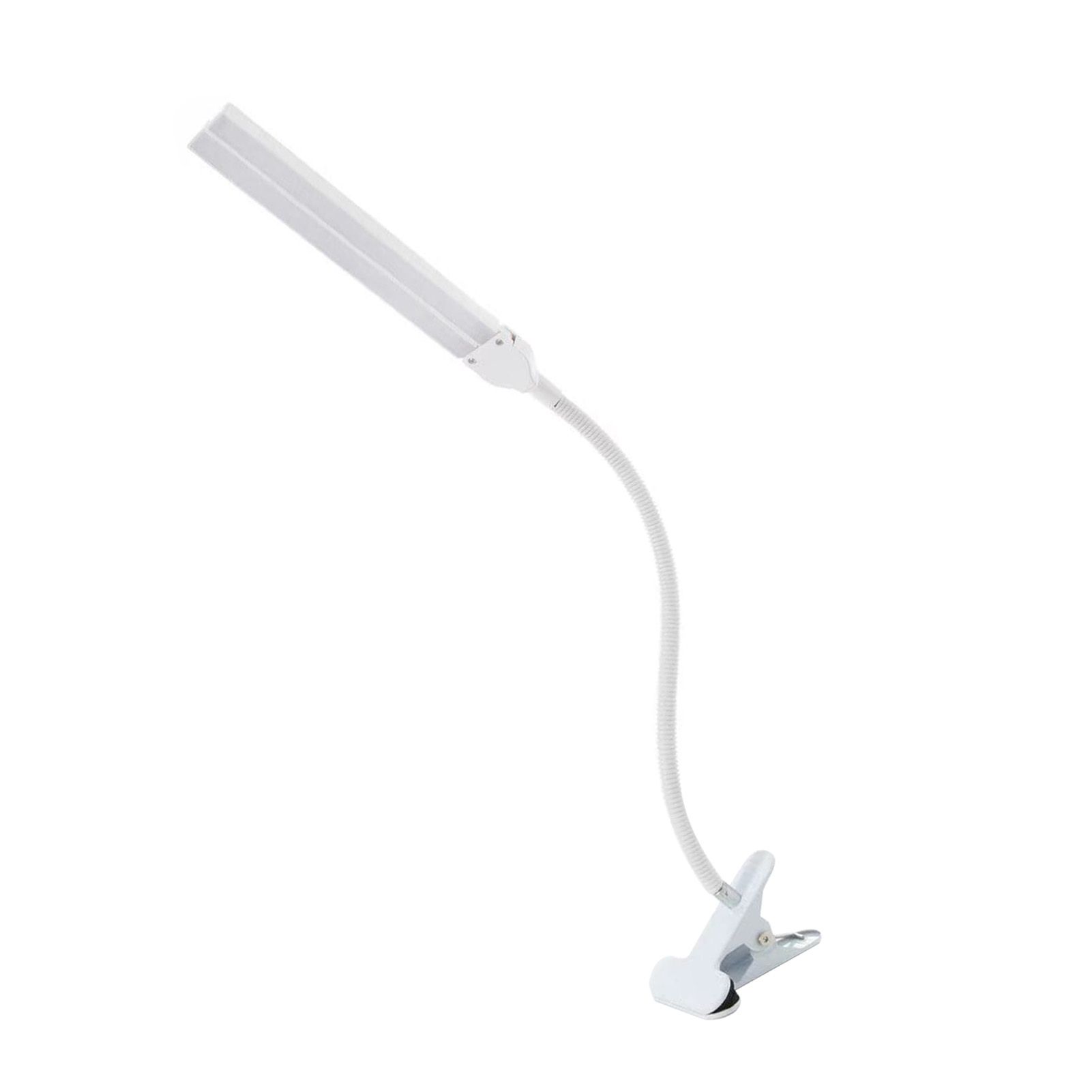 Clip On Desk Lamp Dual Head Eye Care Dimmable LED Night Light for Student view 3