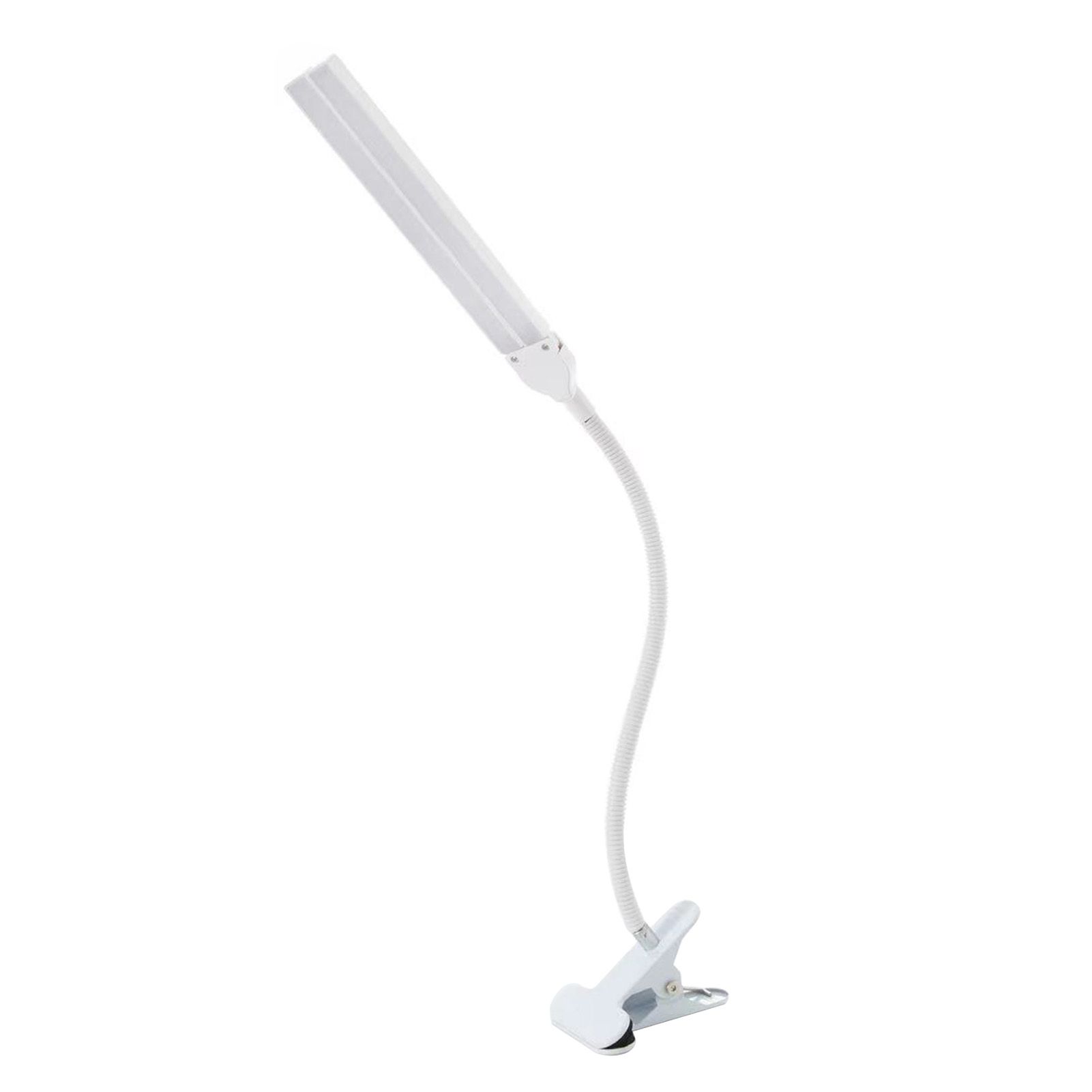 Clip On Desk Lamp Dual Head Eye Care Dimmable LED Night Light for Student view 5