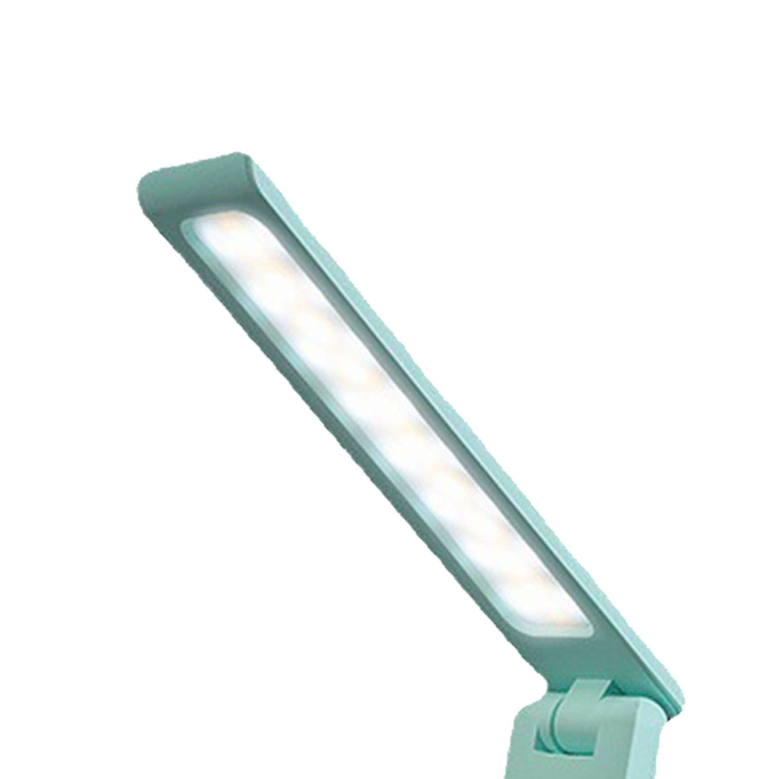 USB Desk Lamp Dimmable Rechargeable 3000K‑6000K Portable LED Bedside Night view 7