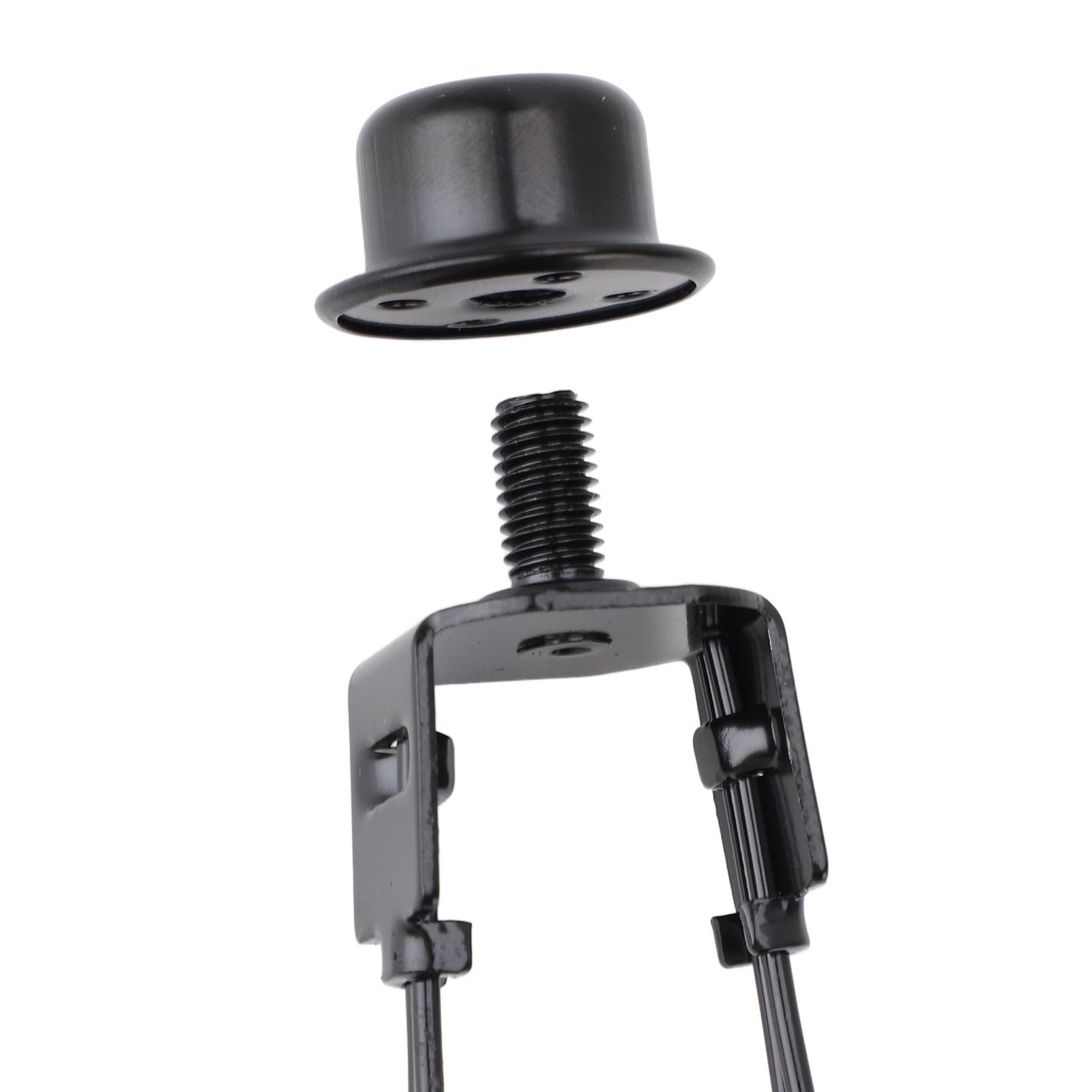 Bulb Clip Adapter Metal Wire Rust Proof Clip On Bulb Lampshade Holder with view 7