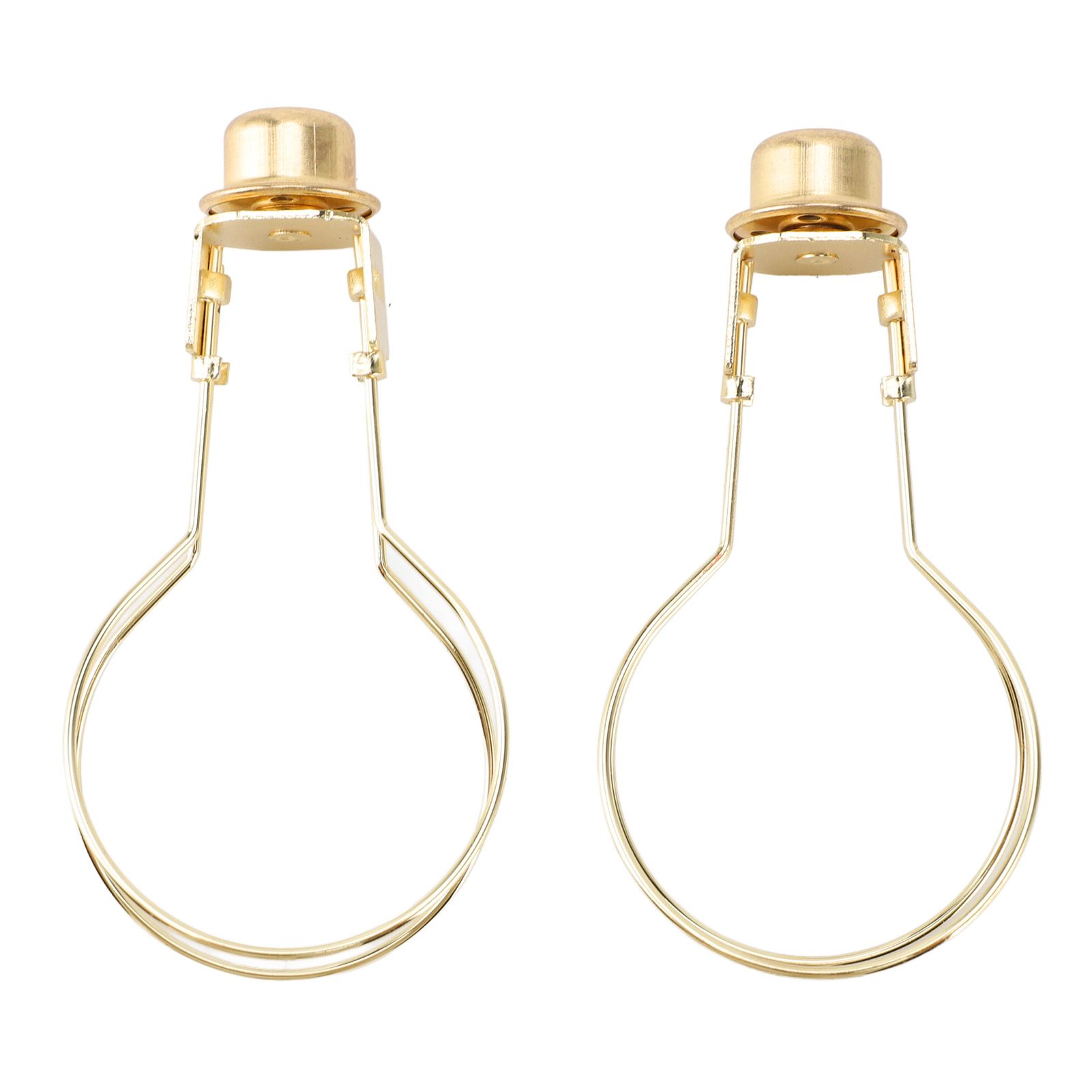 Bulb Clip Adapter Metal Wire Rust Proof Clip On Bulb Lampshade Holder with view 3