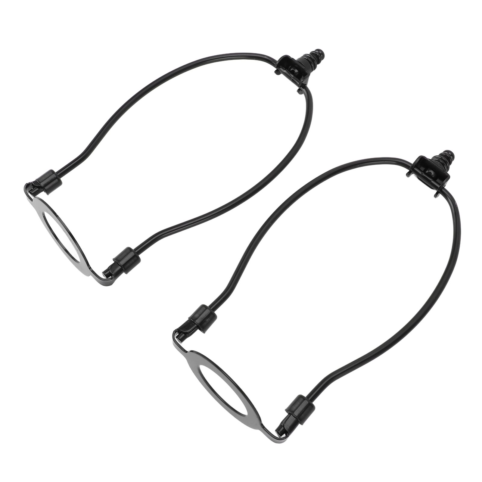 2Pcs Adjustable Lamp Shade Harps Holder Kit with E26 Light Base Metal view 4