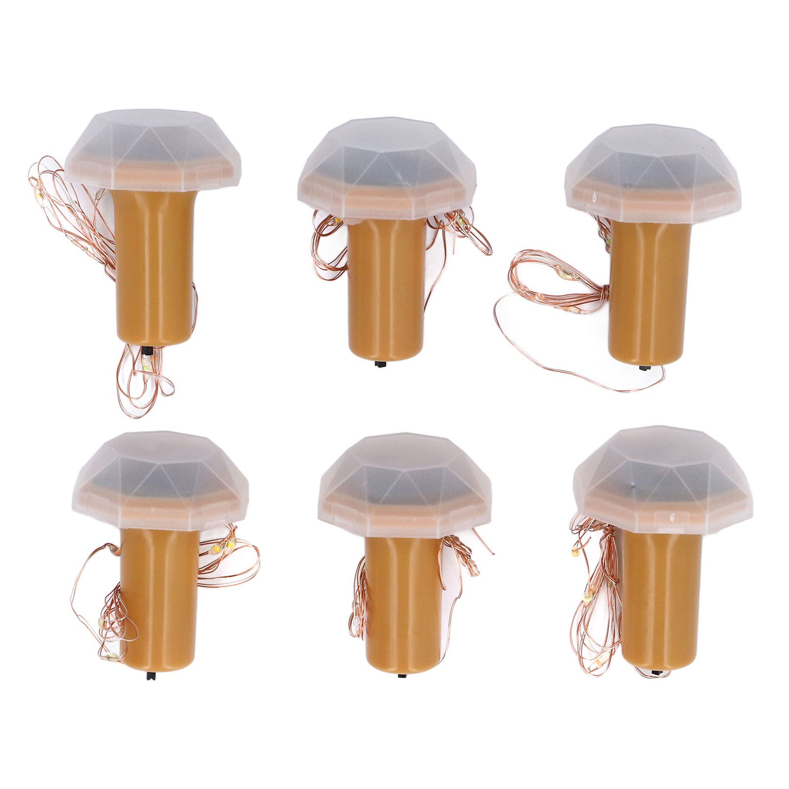 Solar Bottle String Light Decorative LED Wine Bottle Light with Cork for view 3