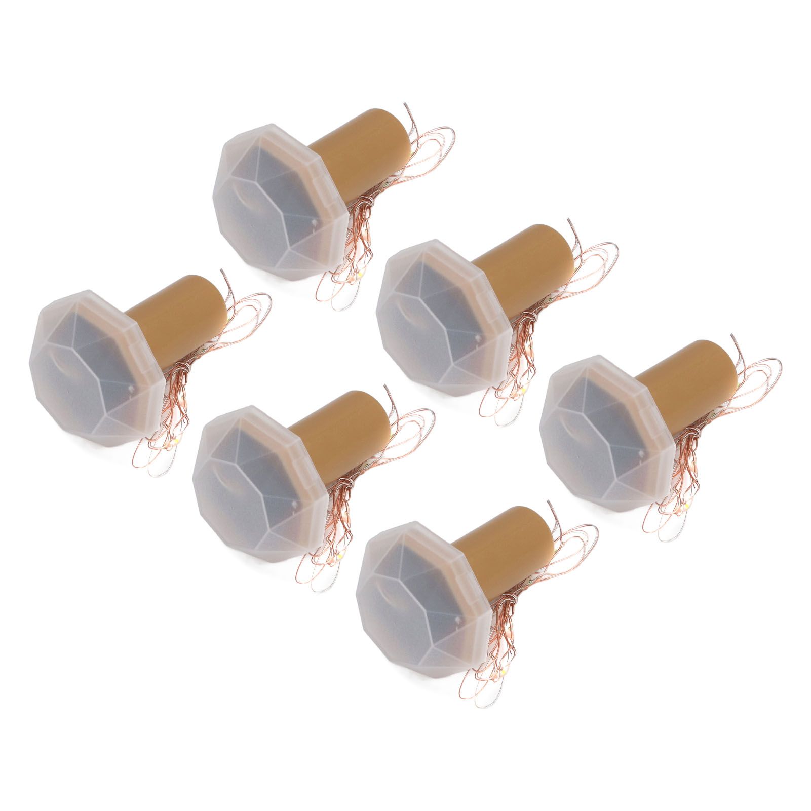 Solar Bottle String Light Decorative LED Wine Bottle Light with Cork for view 4