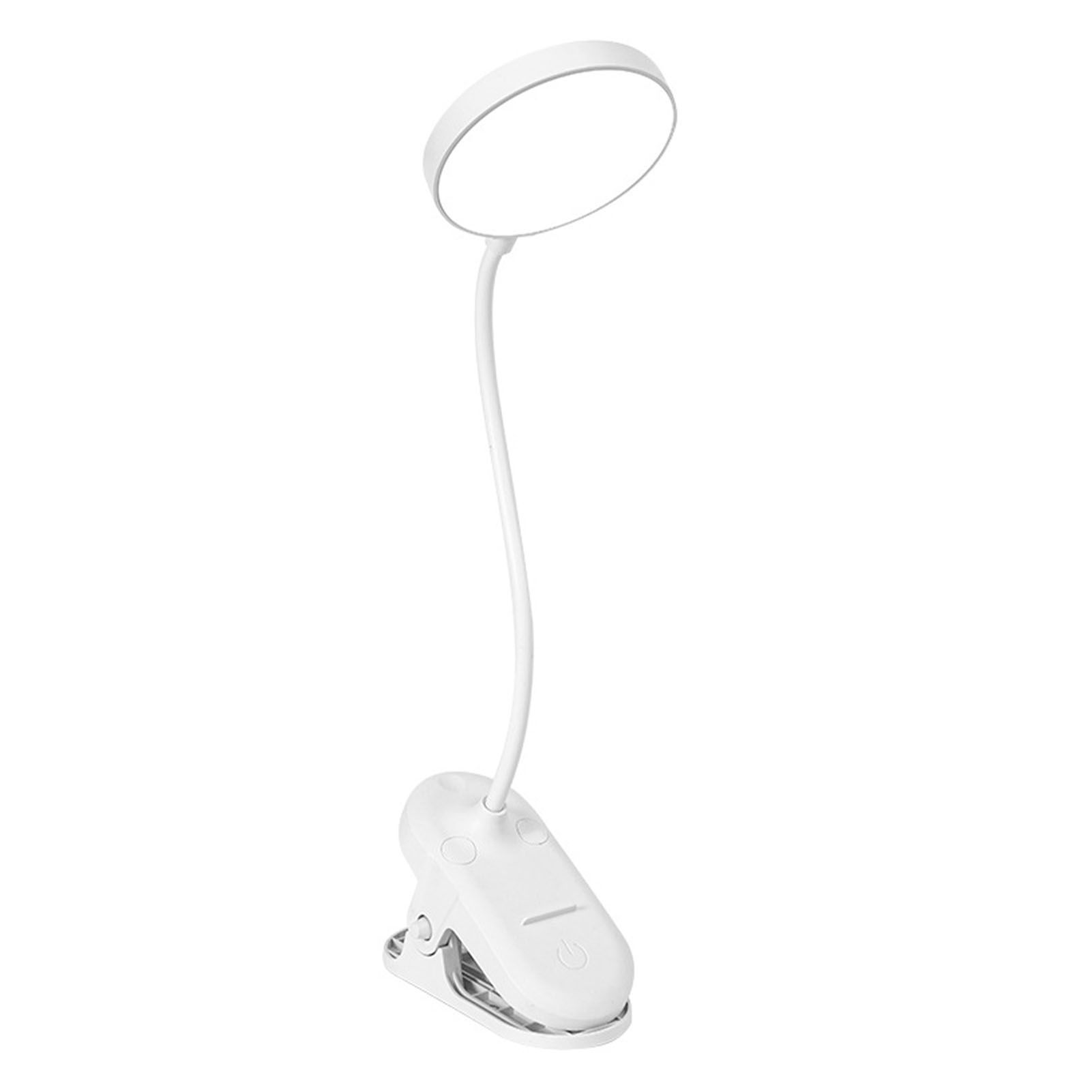 LED Clip Desk Lamp USB Eye Caring Dimmable Bedside Reading Lamp Night Light view 3