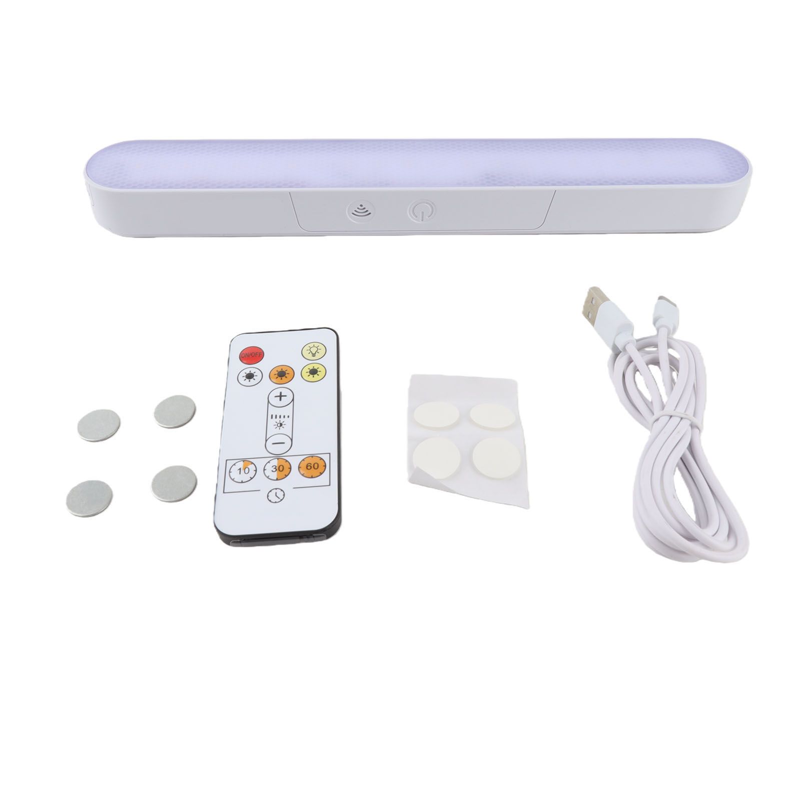 Under Cabinet Lights 3 Color Temperatures Dimmable Rechargeable LED Night view 2
