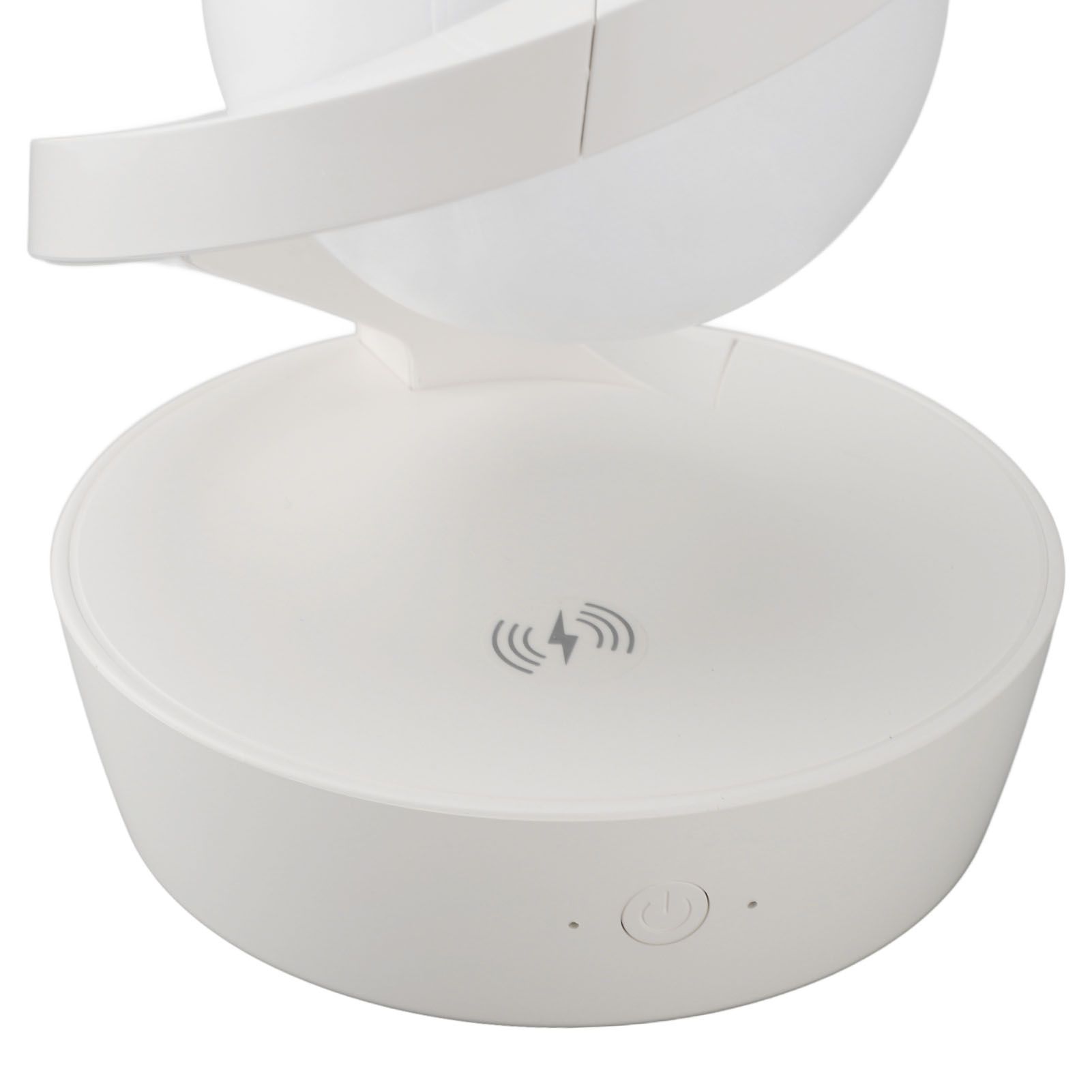 Modern Spiral Bedside Lamp Innovative 3D Visual Levitation Ball Wireless view 7