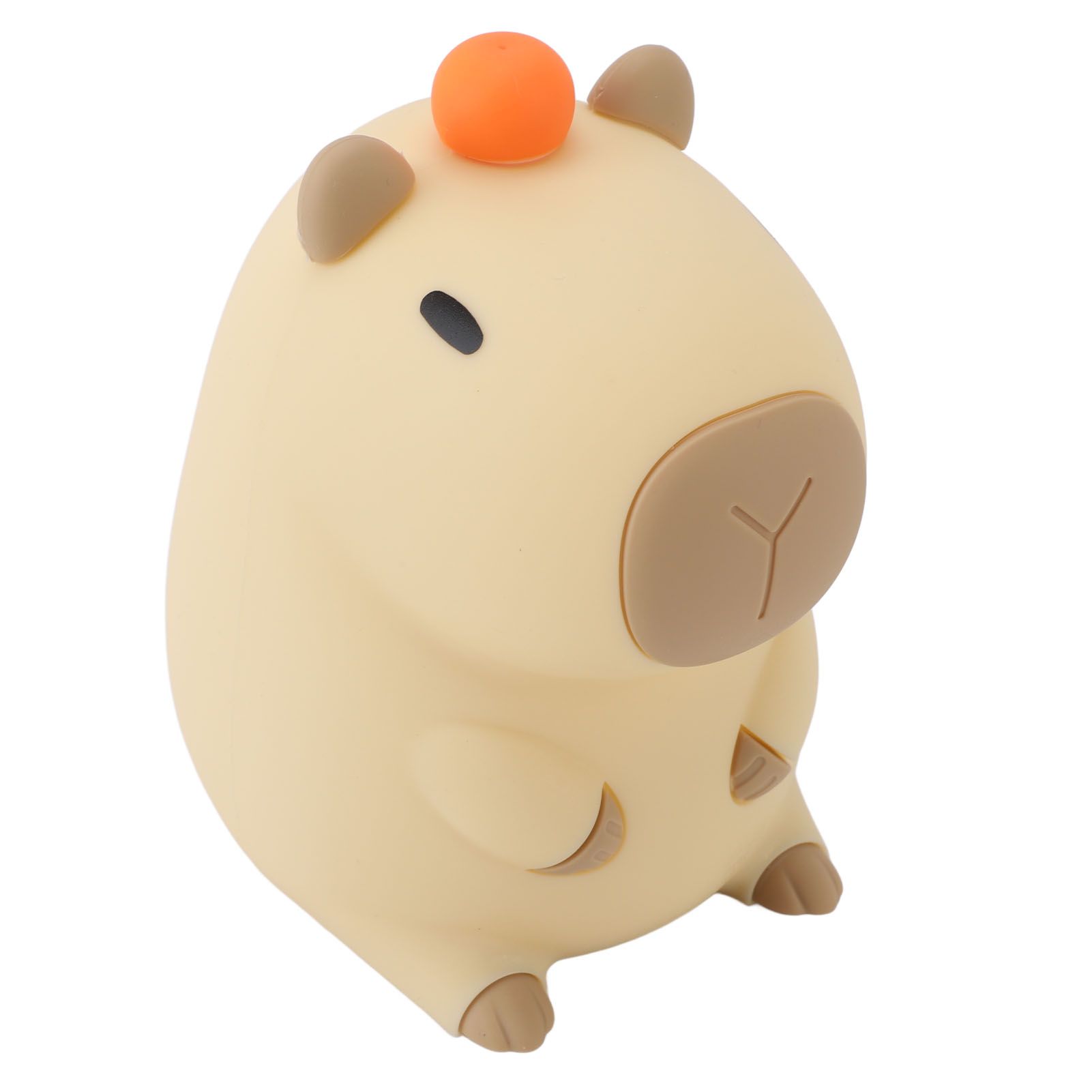Capybara Night Light Silicone Rechargeable Dimmable 1200mAh Battery 20min view 12