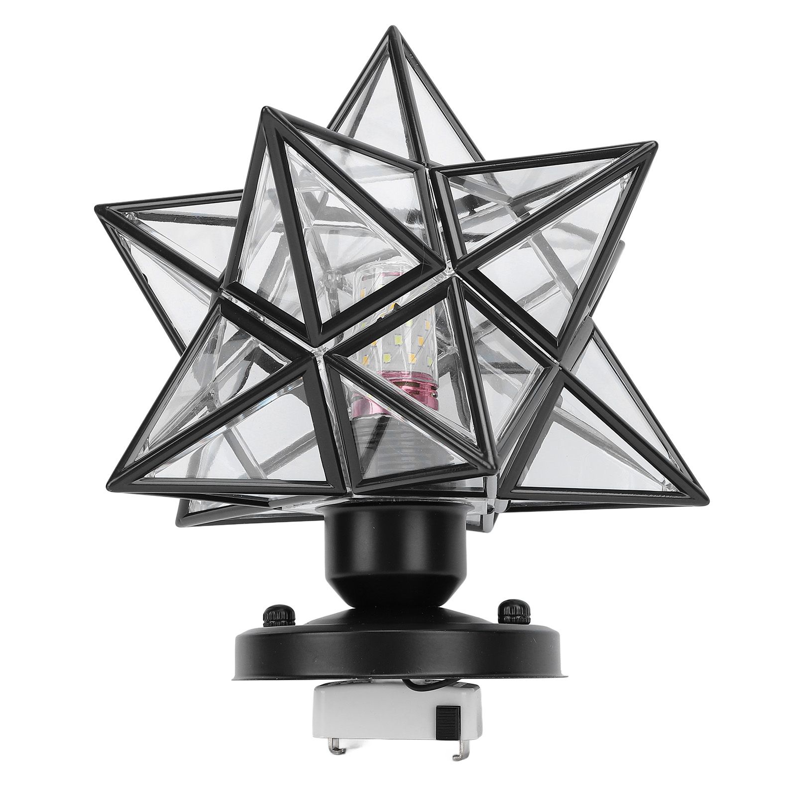 Star LED Ceiling Light 3 Color Temperature Flush Mount Hardwired Modern view 4