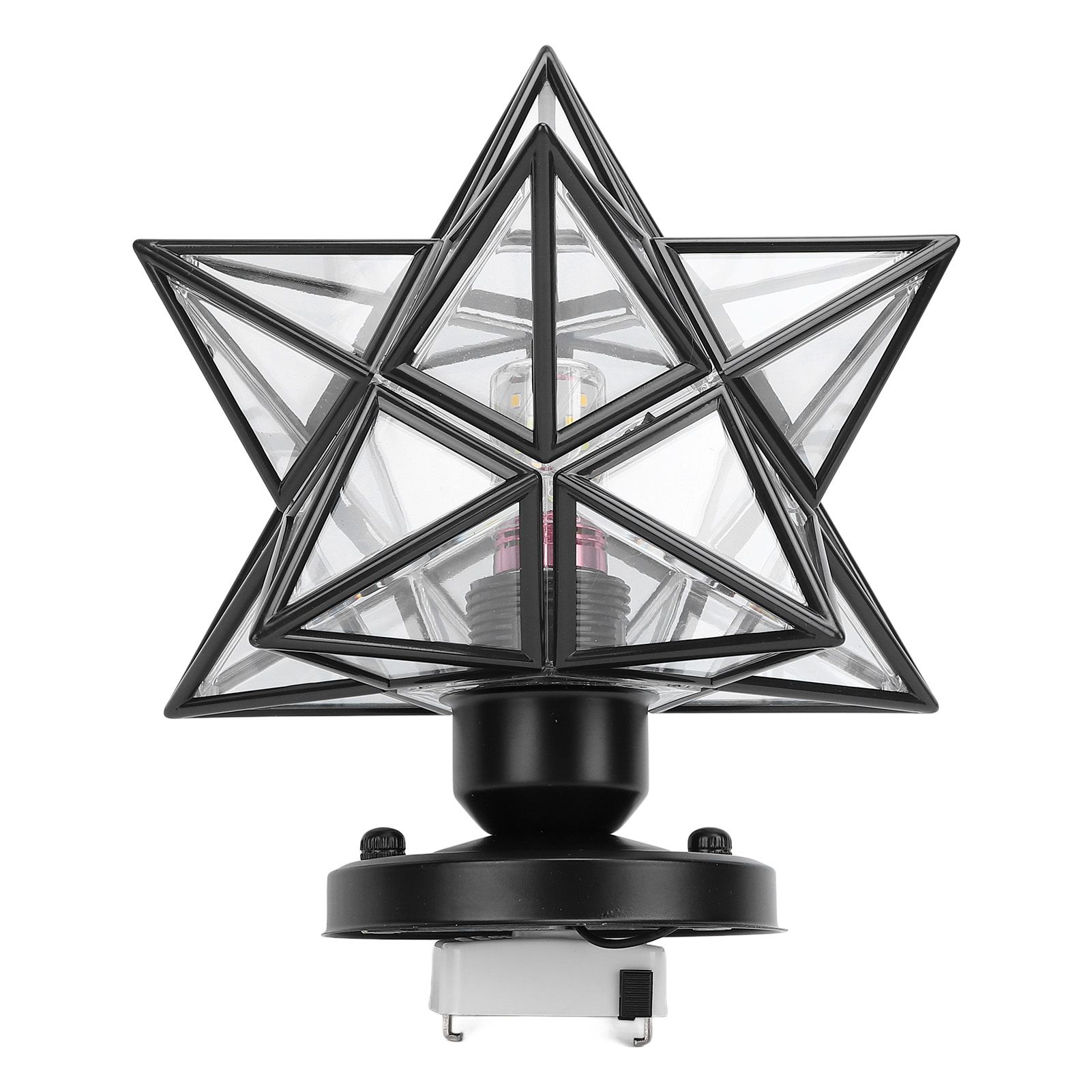 Star LED Ceiling Light 3 Color Temperature Flush Mount Hardwired Modern view 6