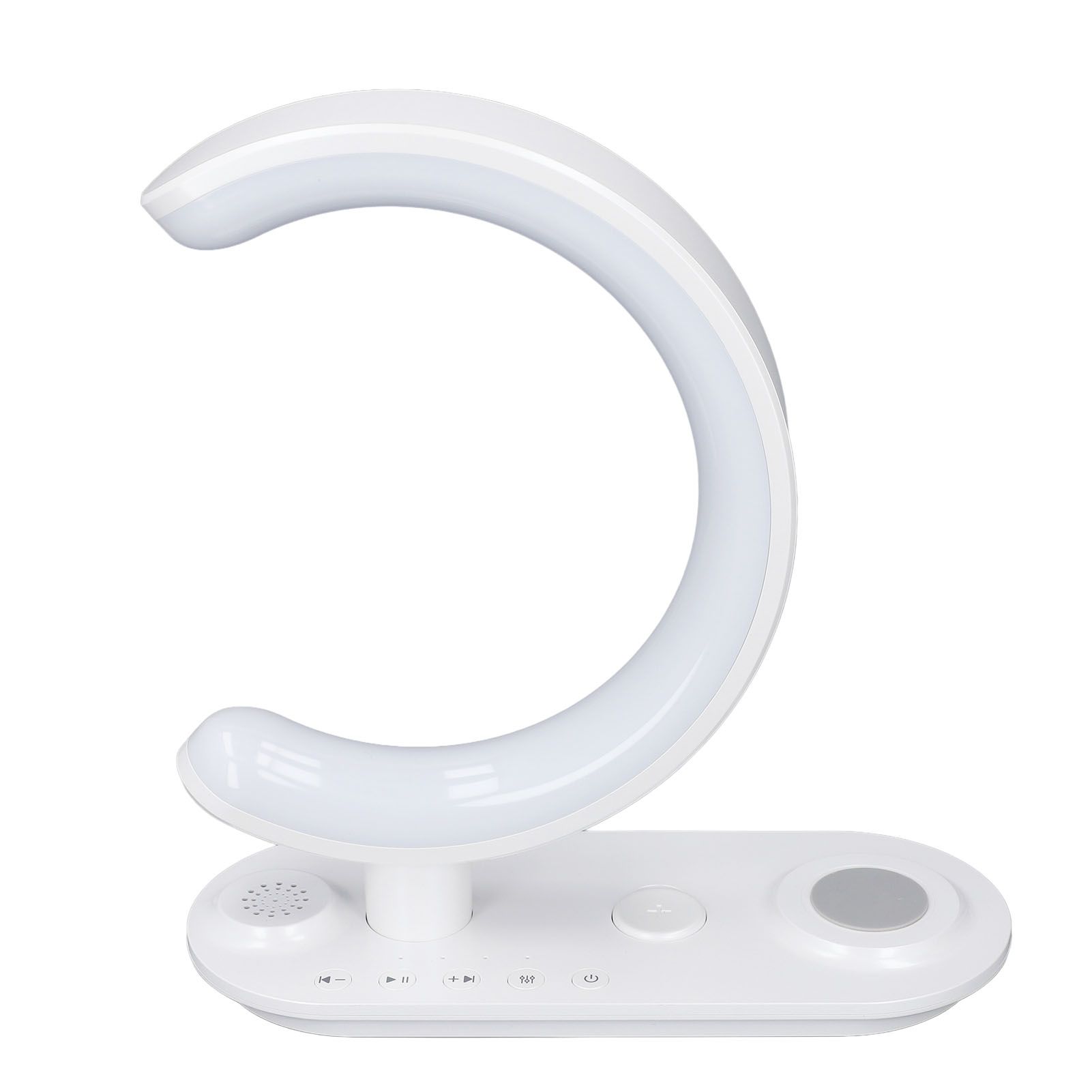 Intelligent Table Lamp APP Control RGB White Noise Timer BT Speaker view 4