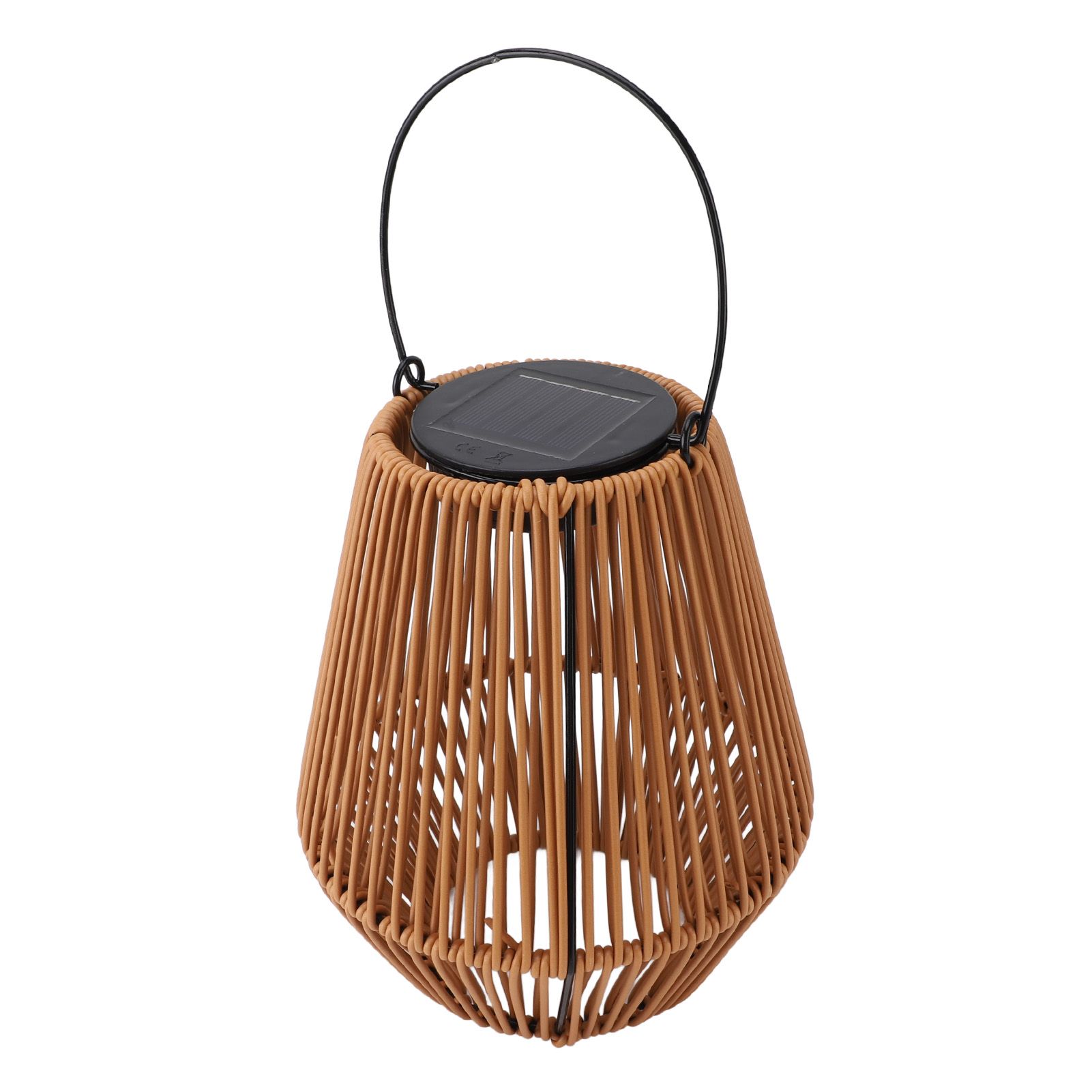 Solar Lantern IP44 Waterproof Decorative Woven Outdoor Hanging Light for view 8