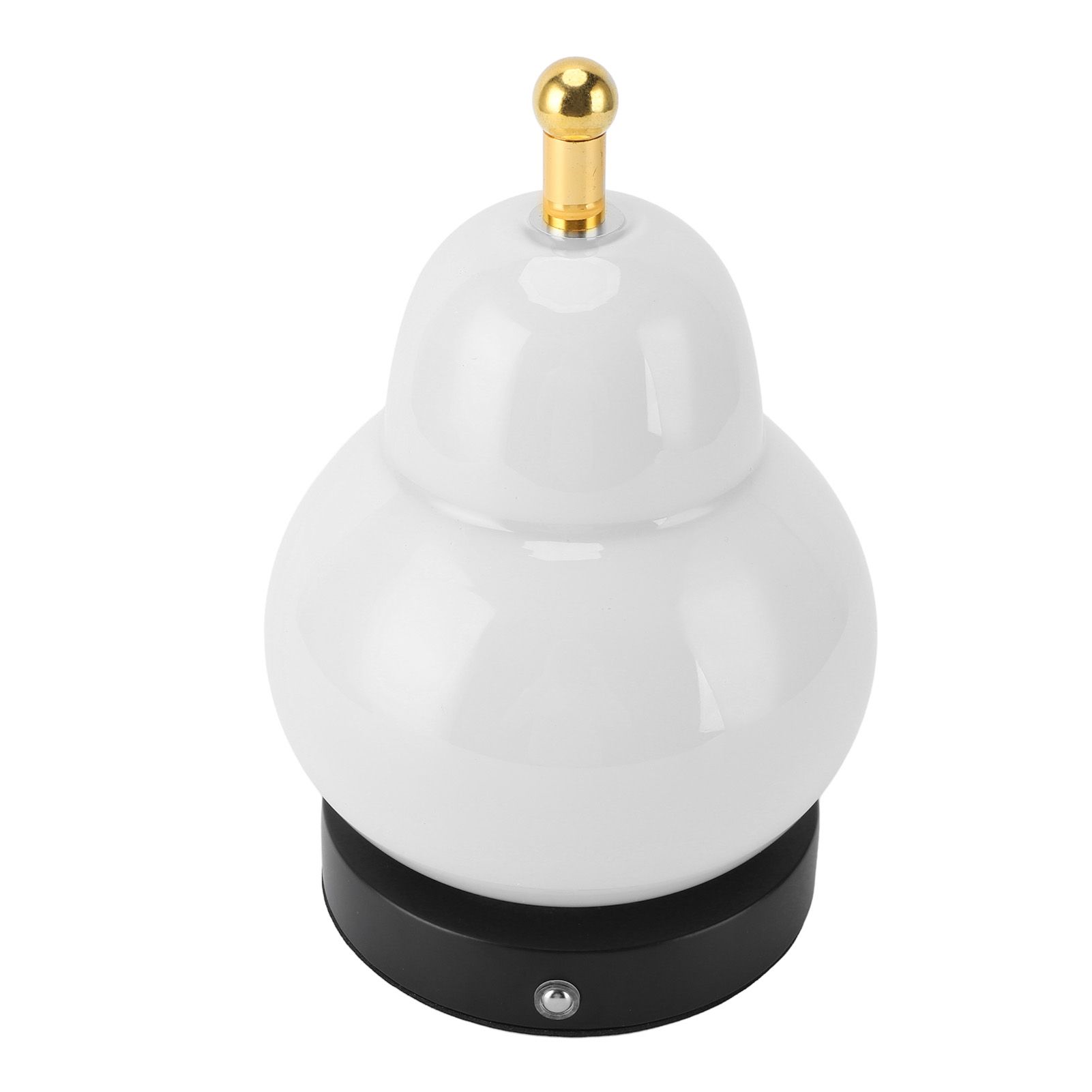 Pear Gourd Table Lamp Touch Control Stepless Dimmable 3 Light Modes Cordless