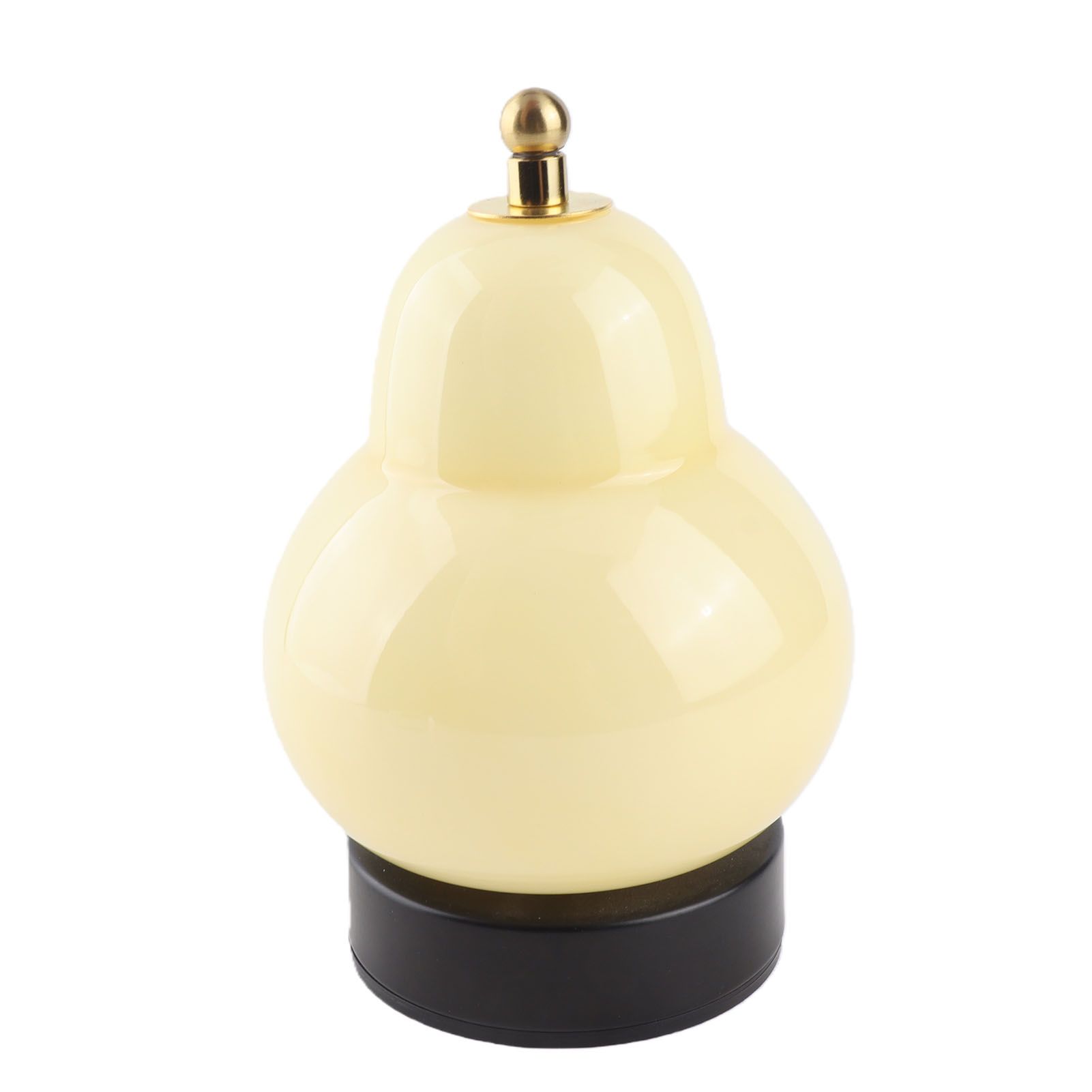Pear Gourd Table Lamp Touch Control Stepless Dimmable 3 Light Modes Cordless