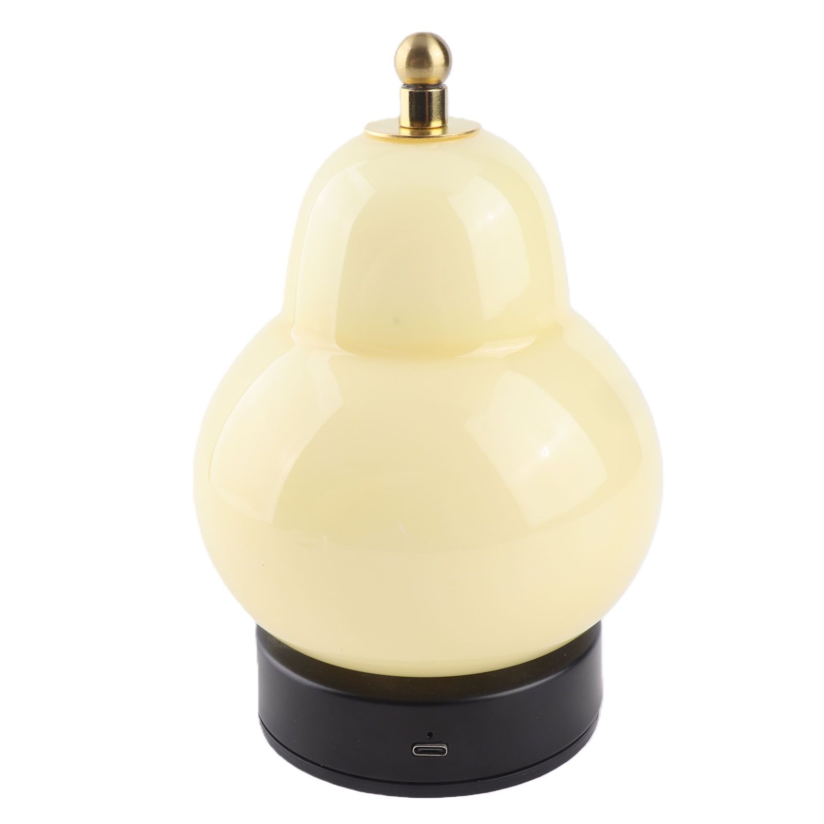 Pear Gourd Table Lamp Touch Control Stepless Dimmable 3 Light Modes Cordless view 4