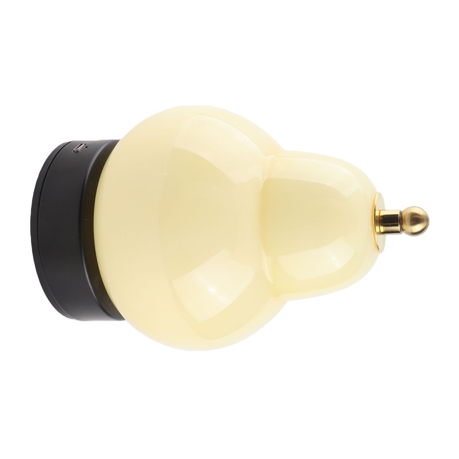 Pear Gourd Table Lamp Touch Control Stepless Dimmable 3 Light Modes Cordless view 5
