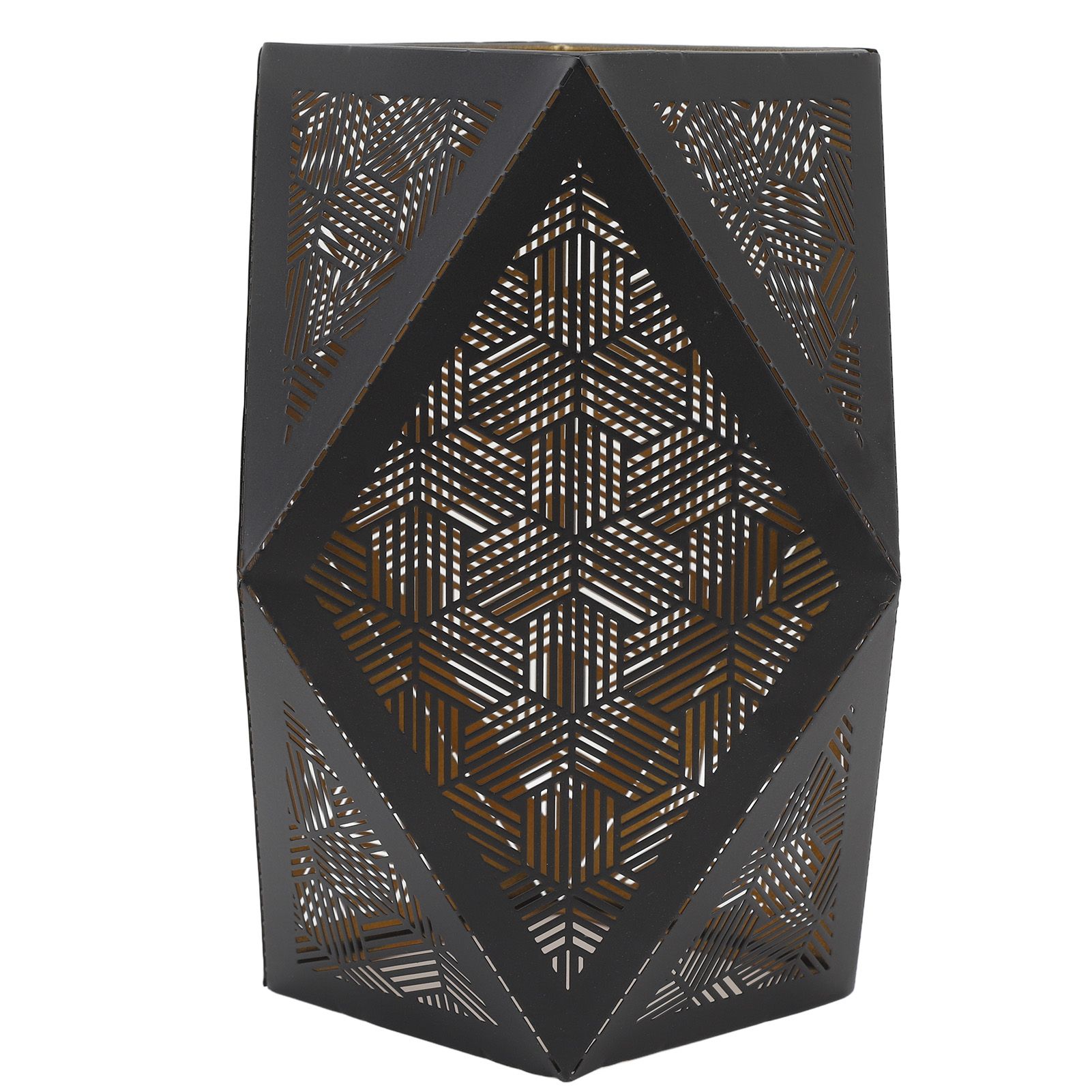 Metal Lampshade E27 E26 Polygonal Modern Hollow Lamp Shade for Table Lamp view 4