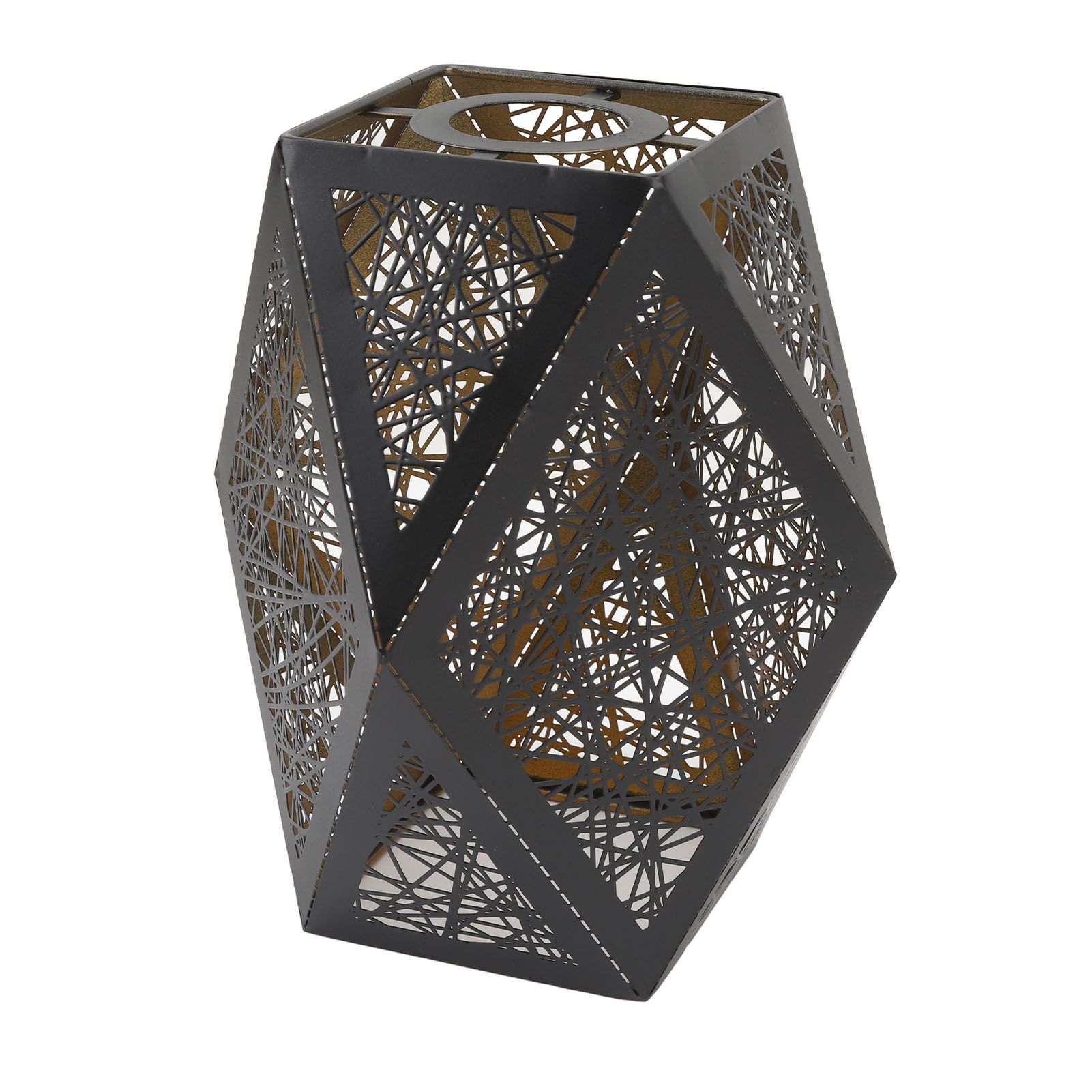 Wrought Iron Hollow Lampshade Modern Stylish Hollow Out Lamp Shade Metal view 4