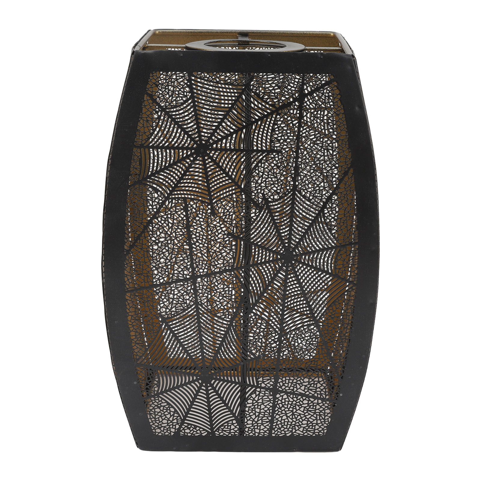 Metal Lamp Shade E26 E27 Iron Spider Web Style Hollow Out Decorative Lampshade view 4