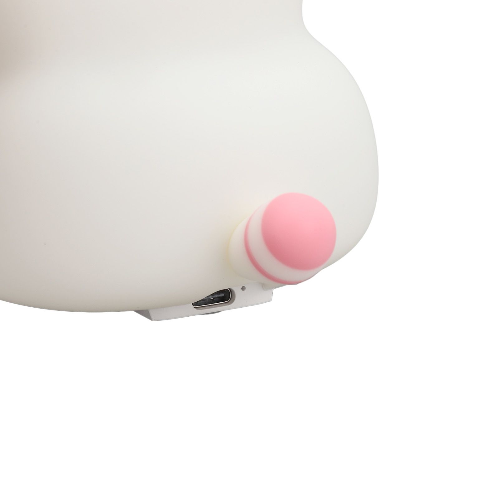 Cute Cat Night Light USB Rechargeable 3 Brightness Switch Tap Control Silicone view 2