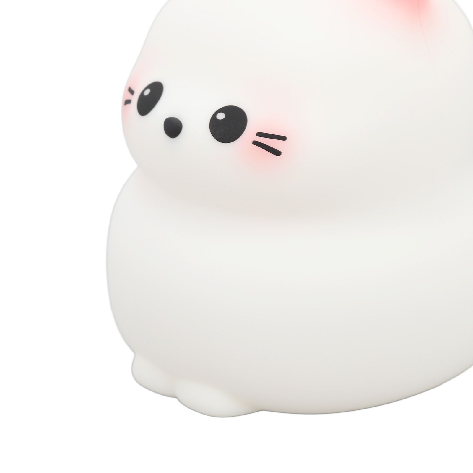 Cute Cat Night Light USB Rechargeable 3 Brightness Switch Tap Control Silicone view 5