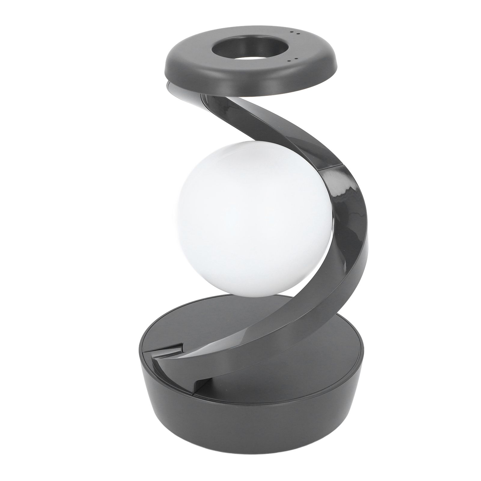 3D Floating Ball Light Wireless Charging Levitating Spiral LED Table Lamp view 9