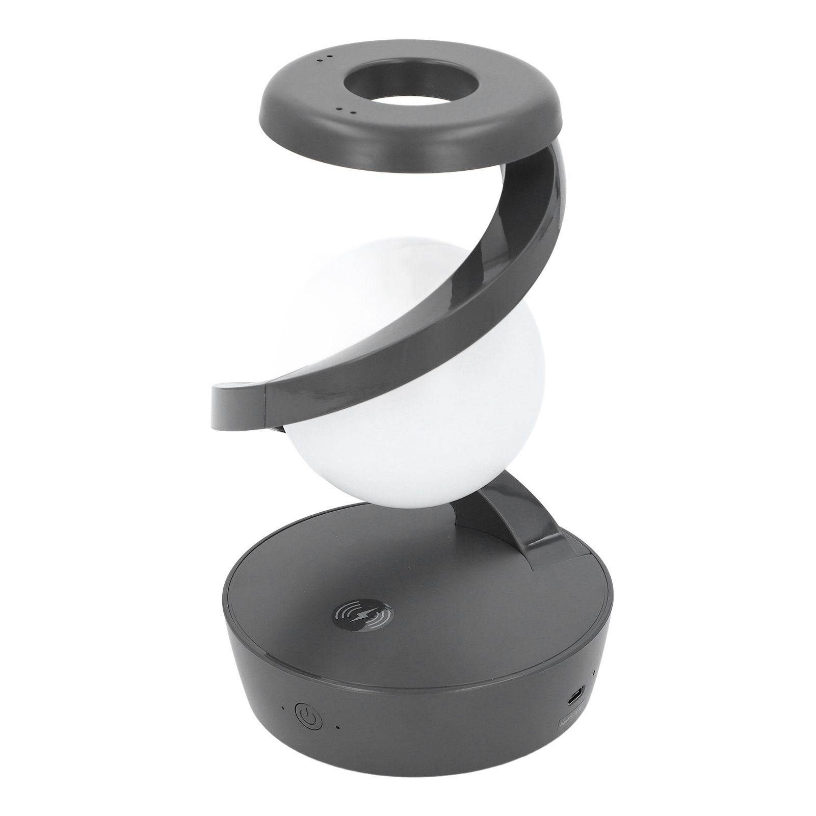 3D Floating Ball Light Wireless Charging Levitating Spiral LED Table Lamp view 10