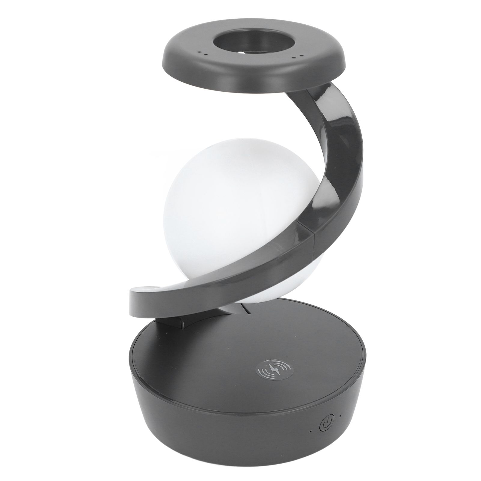 3D Floating Ball Light Wireless Charging Levitating Spiral LED Table Lamp view 12