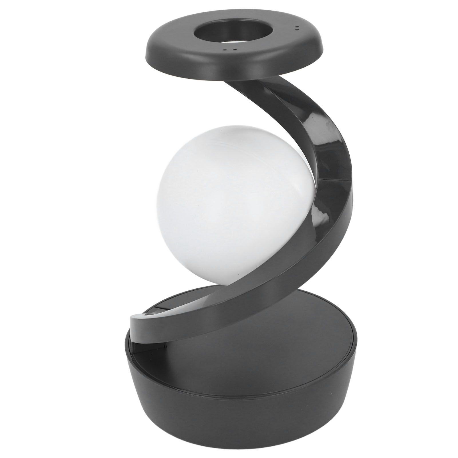 Modern Spiral Bedside Lamp Innovative 3D Visual Levitation Ball LED Table Lamp view 10