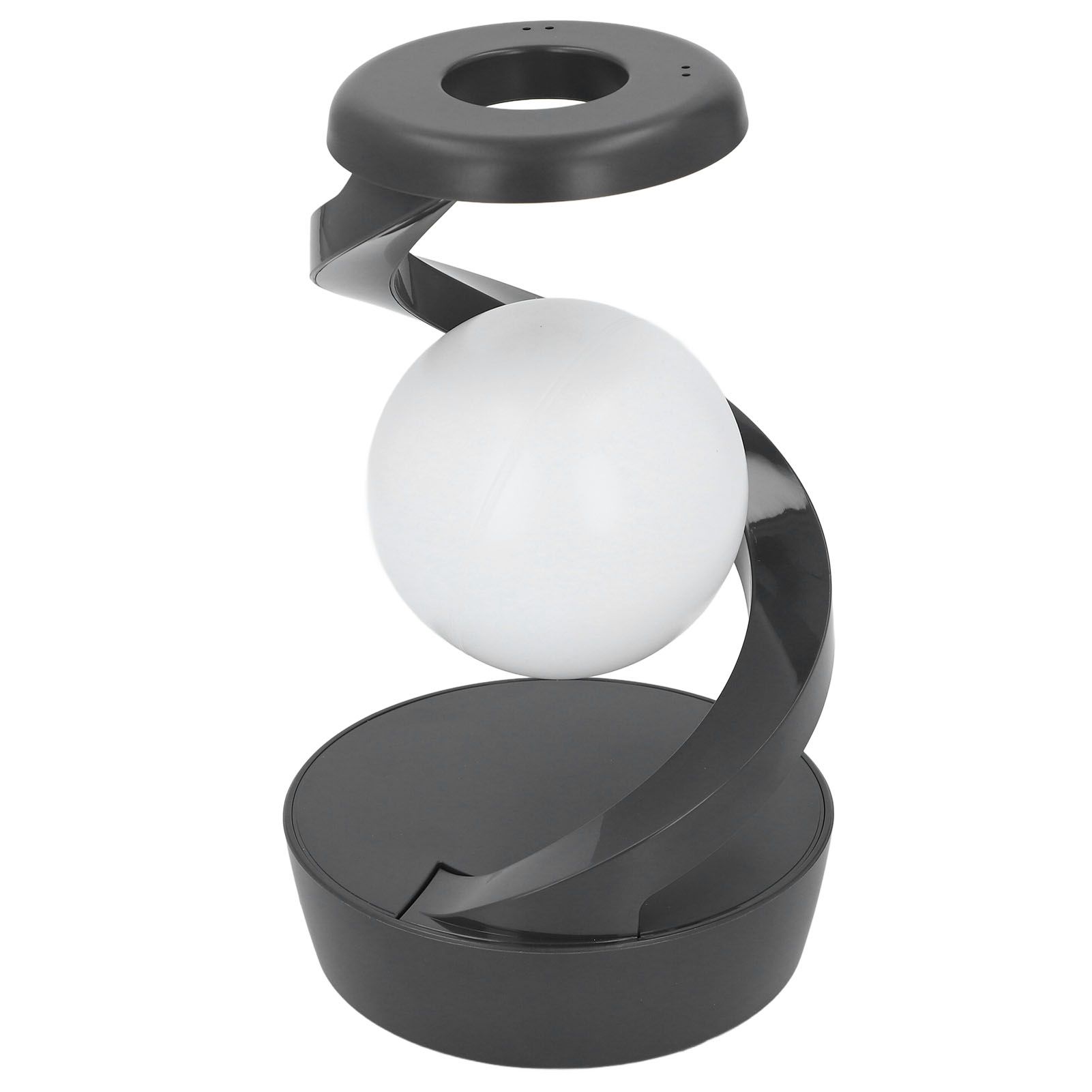 Modern Spiral Bedside Lamp Innovative 3D Visual Levitation Ball LED Table Lamp view 12