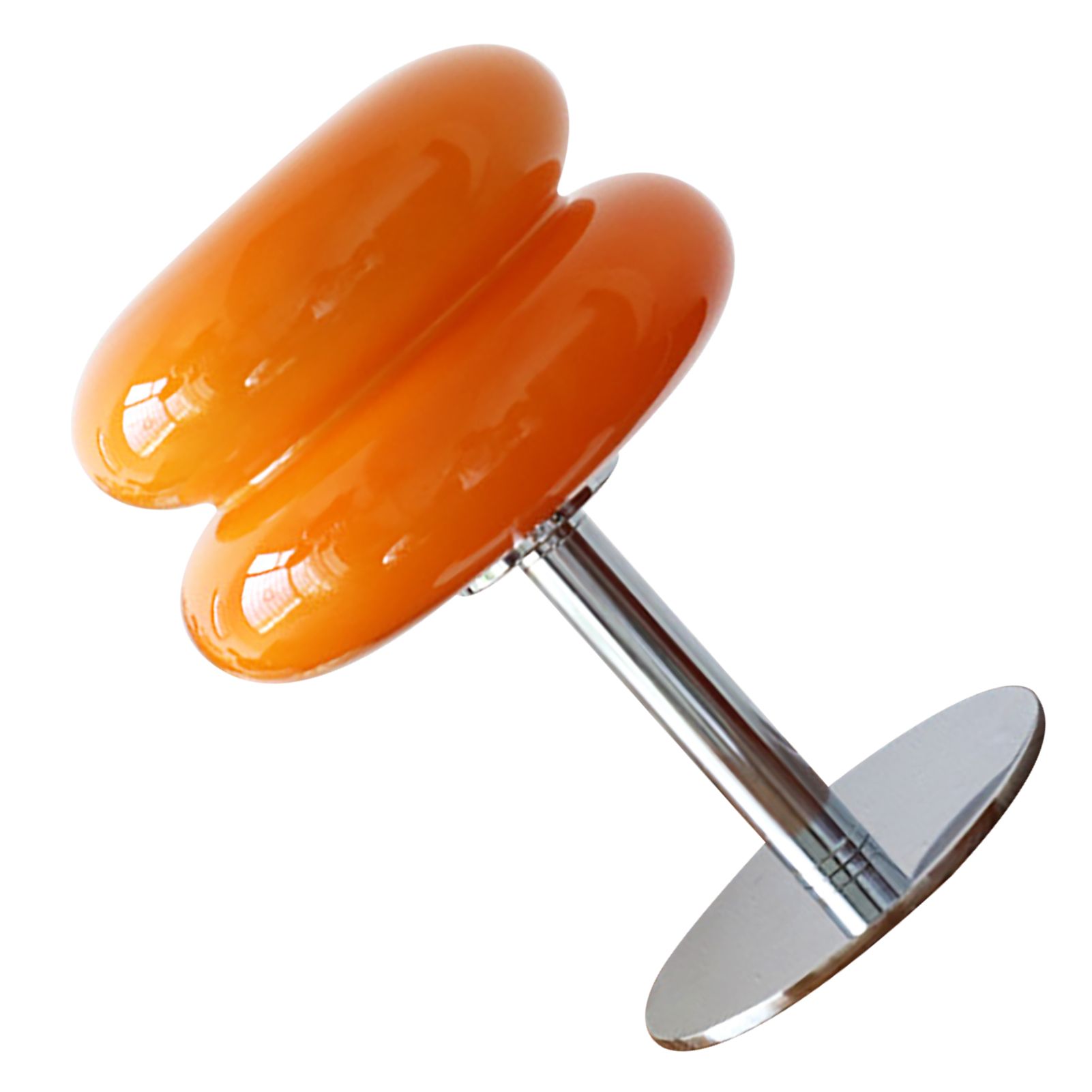 Glass Macaron Table Lamp Kids Bedside Lamp USB Three Color Dimmable Table