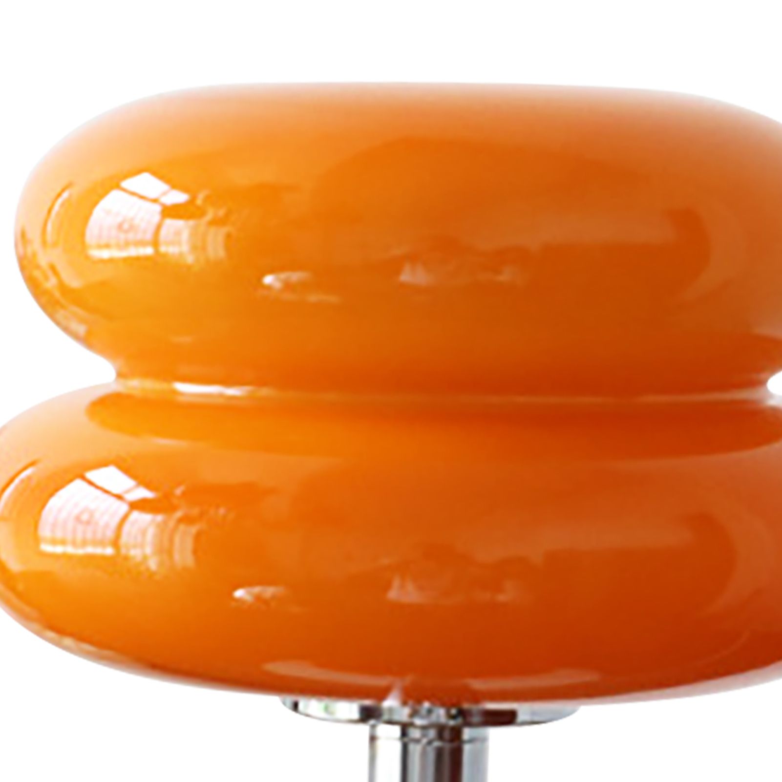 Glass Macaron Table Lamp Kids Bedside Lamp USB Three Color Dimmable Table view 2