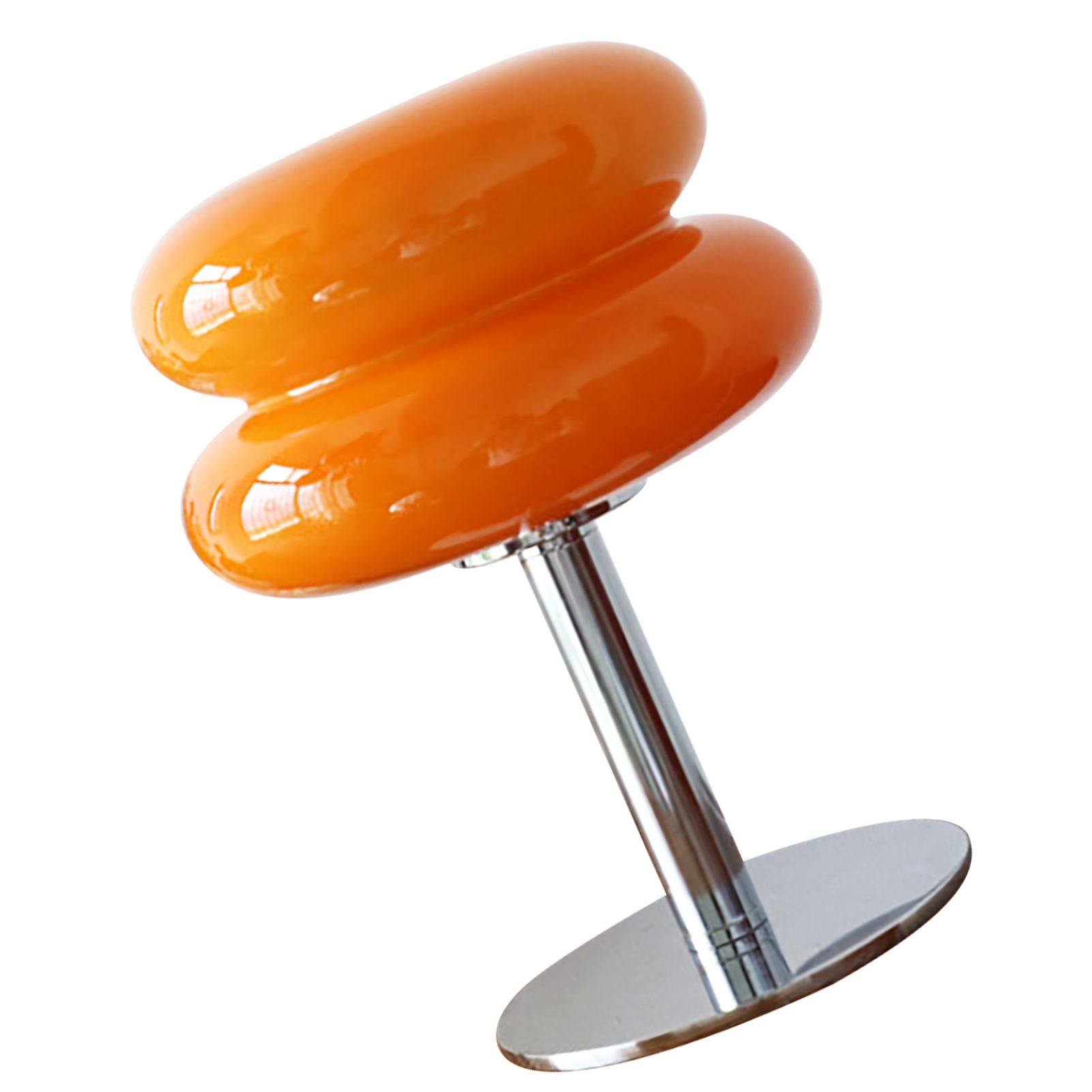 Glass Macaron Table Lamp Kids Bedside Lamp USB Three Color Dimmable Table view 4